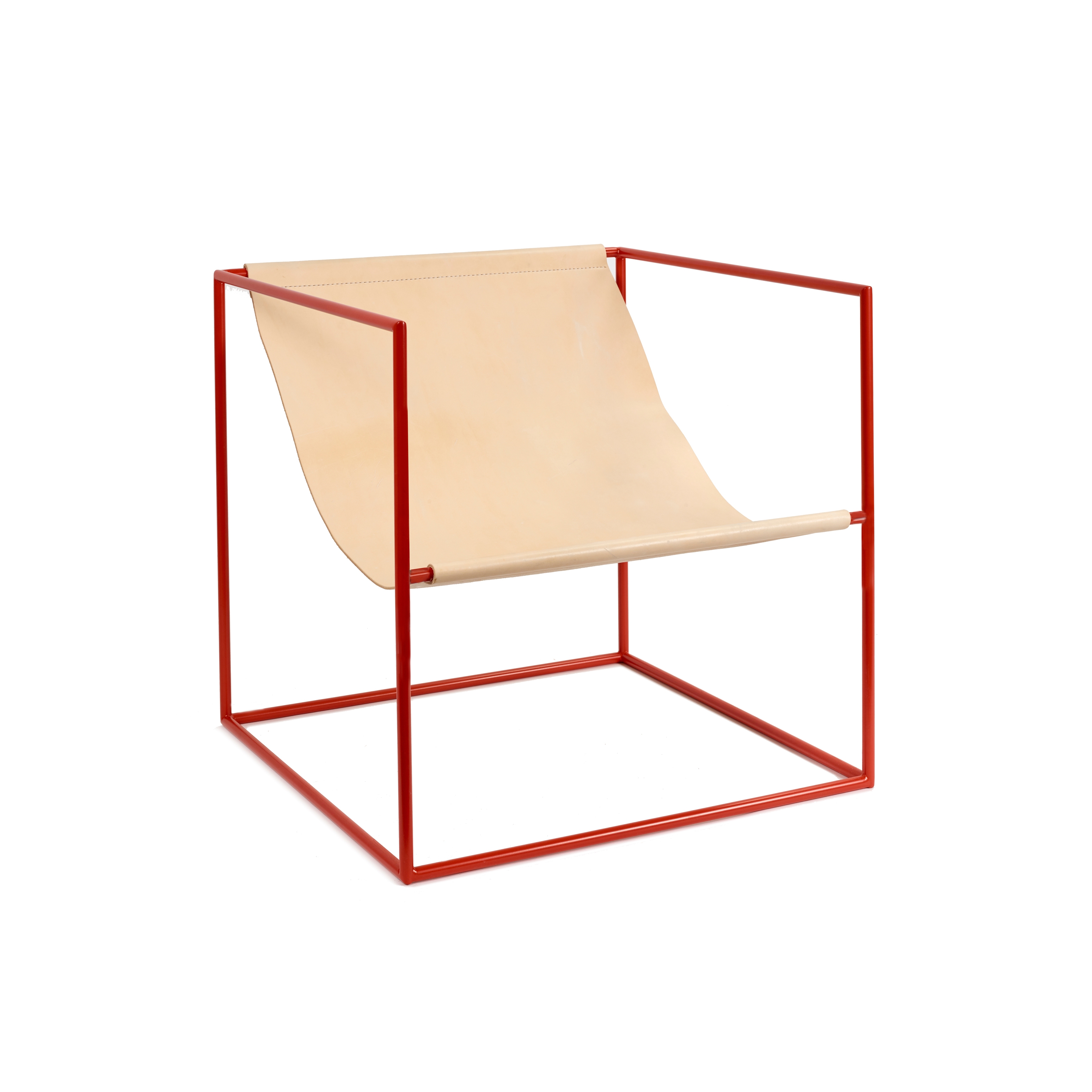 solo seat | acquered steel red_leather