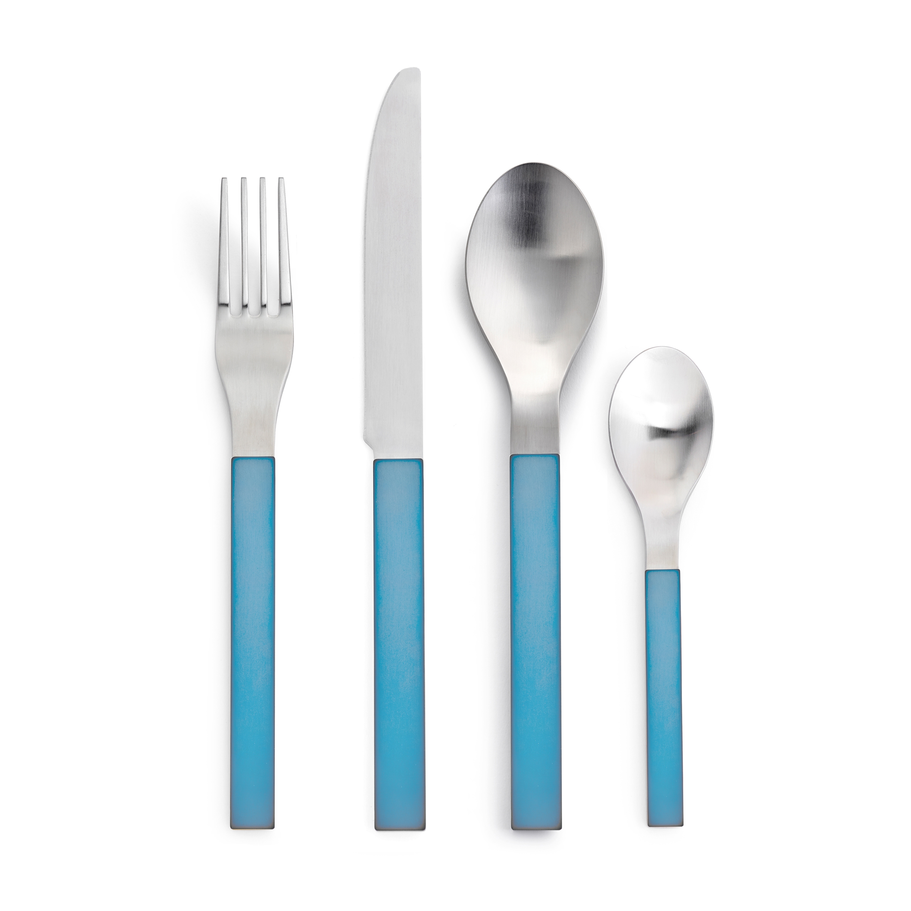 cutlery | blue brushed