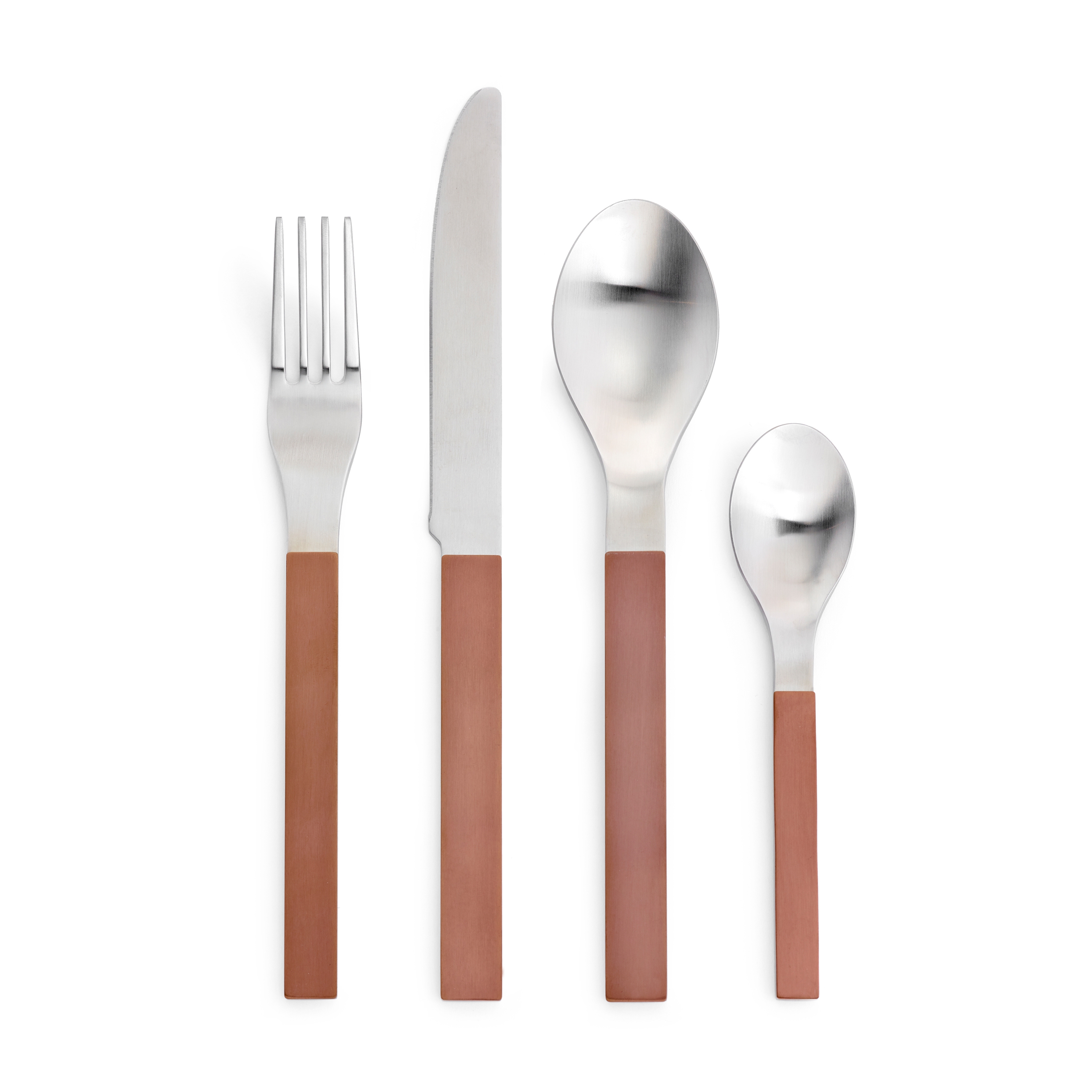 cutlery | copper brushed