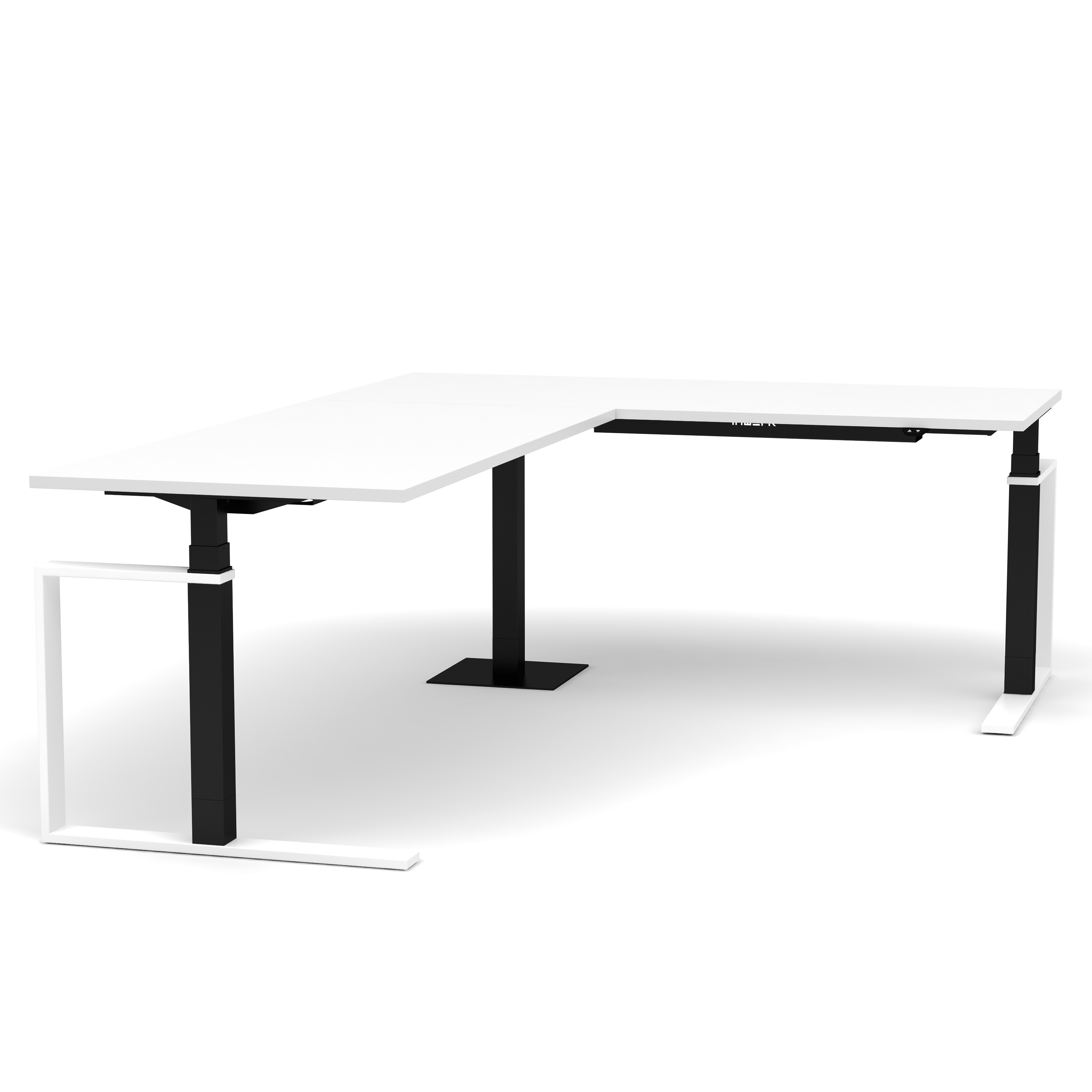 Display product Sit-Stand Corner Desk Masterlift® 3 from manufacturer Inwerk