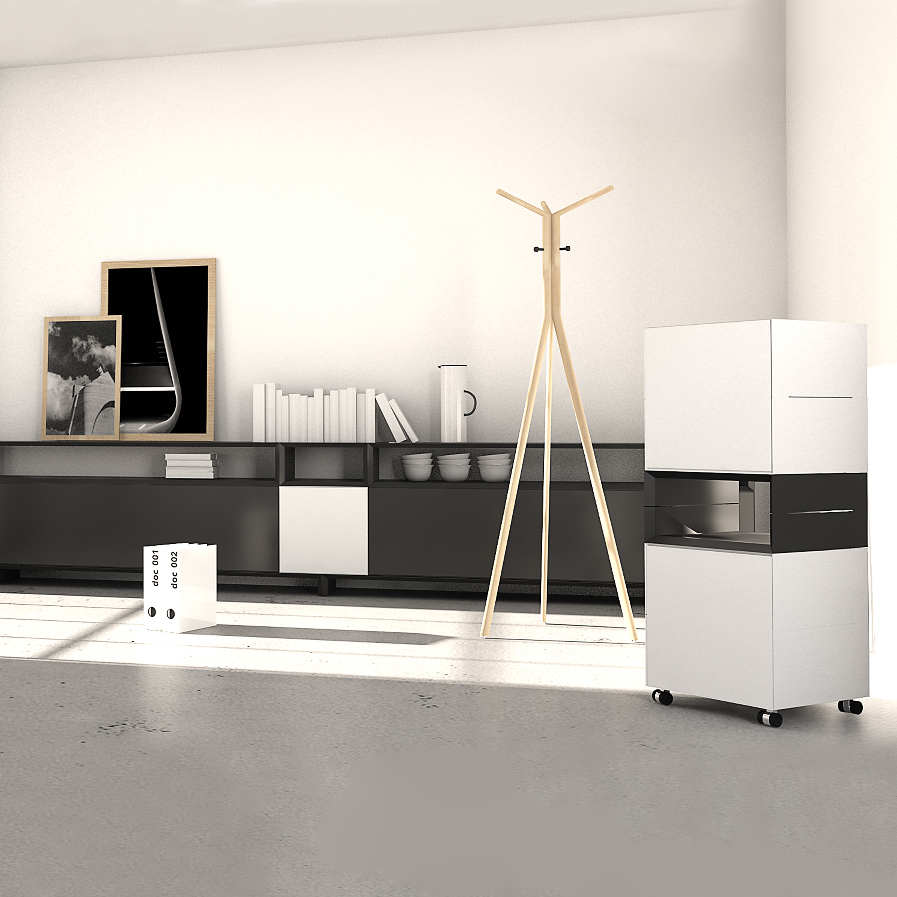 Afficher le produit Masterbox® Design Lowboard on base, 1.5 FH du fabricant Inwerk
