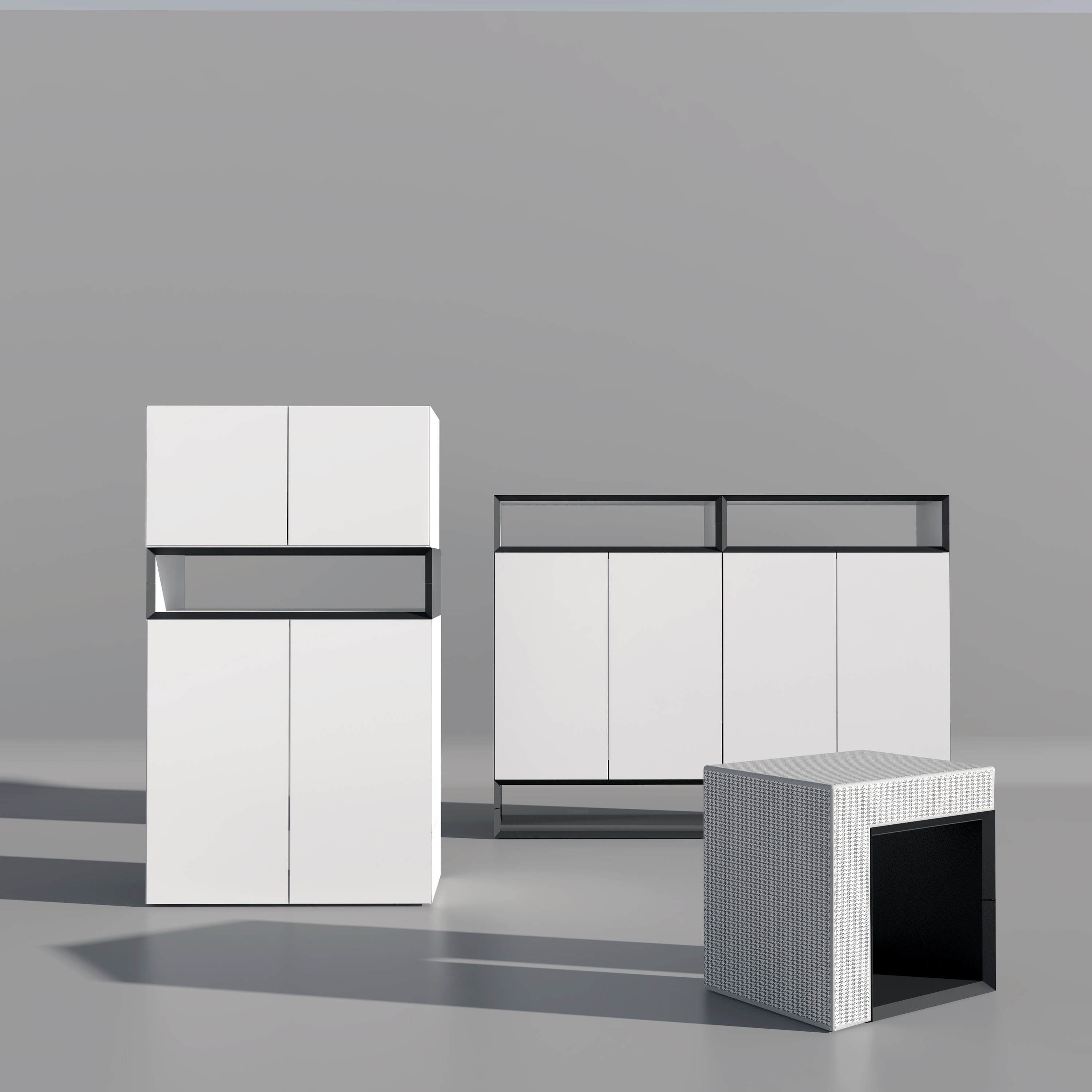 Afficher le produit Masterbox® Design Sideboard swing doors du fabricant Inwerk