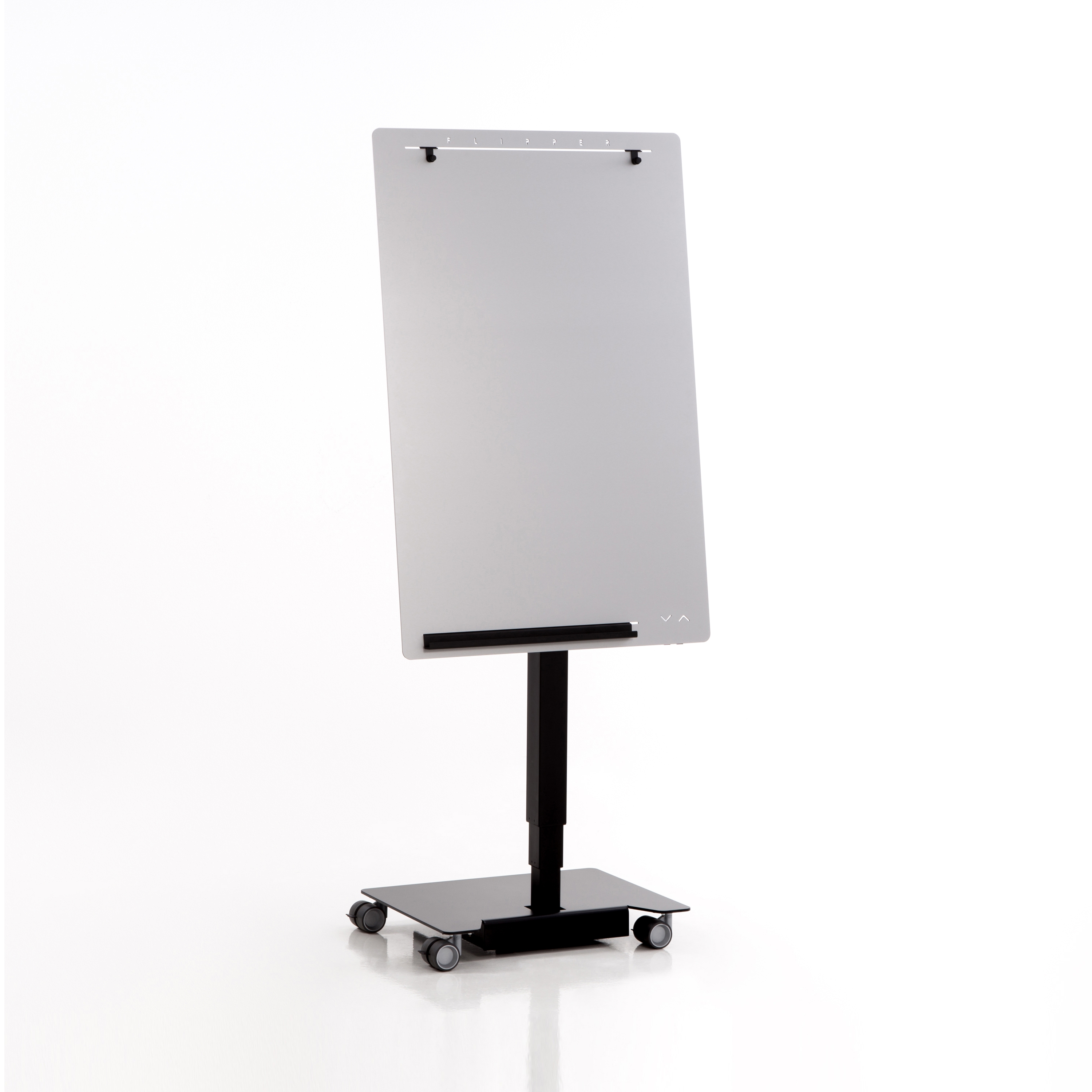Display product Electrically height-adjustable, mobile flipchart flipper from manufacturer Inwerk