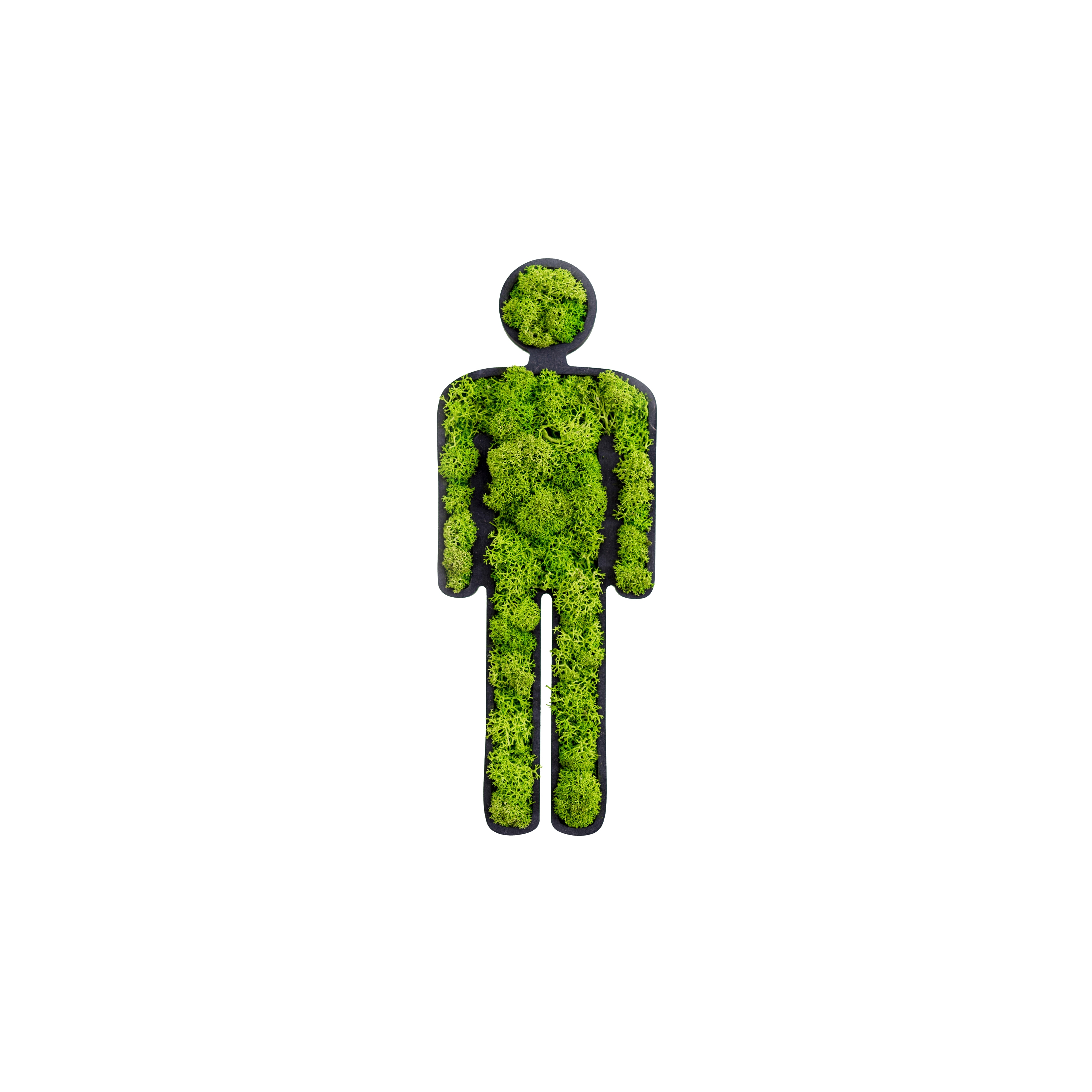 Mostra il prodotto pictogram | toilet sign „man“ 25 cm del produttore styleGREEN