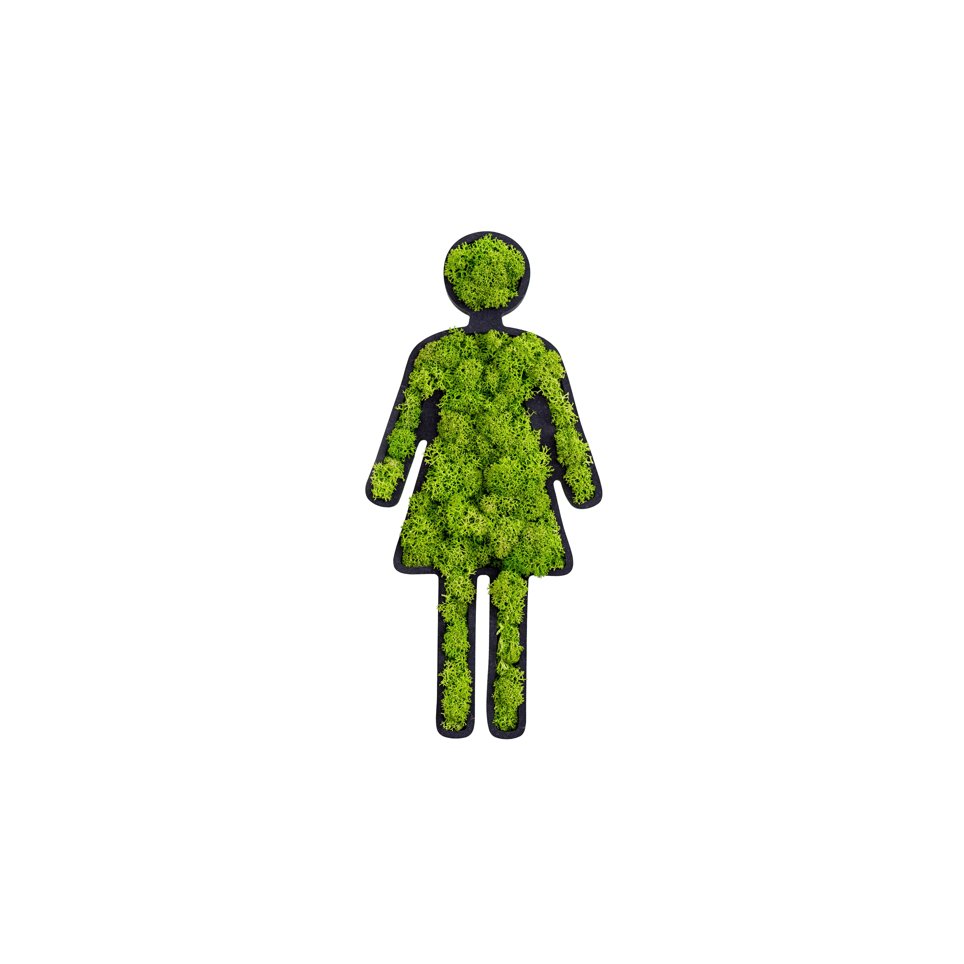 Mostra il prodotto pictogram | toilet sign „woman“ 25 cm del produttore styleGREEN