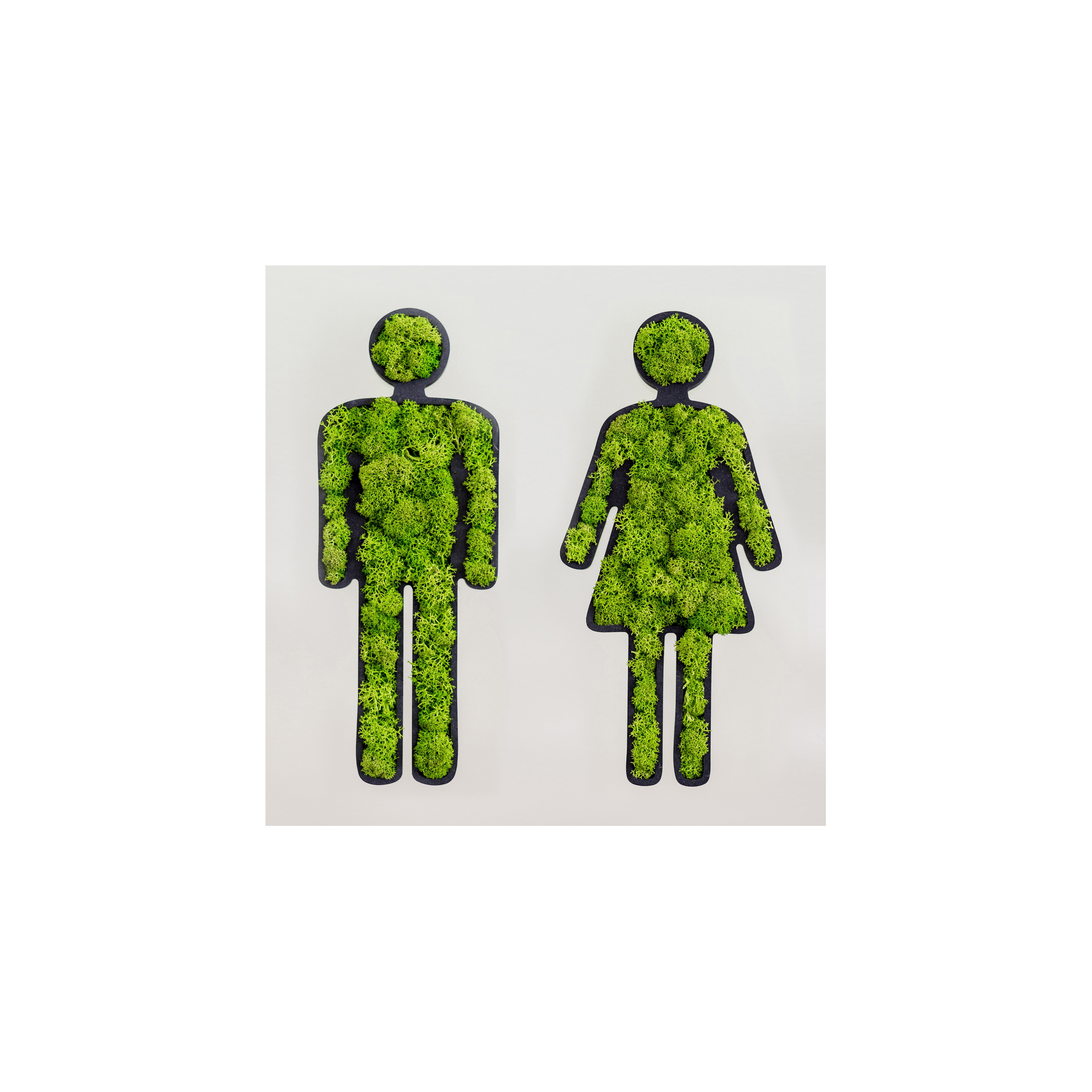 Mostra il prodotto pictogram | toilet sign „ couple“ 25 cm del produttore styleGREEN