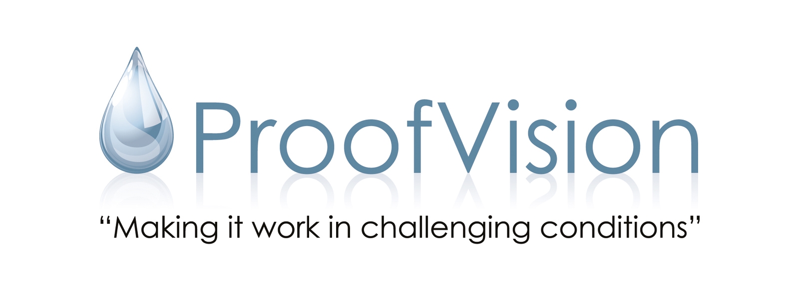 Logo for manufacturer ProofVision
