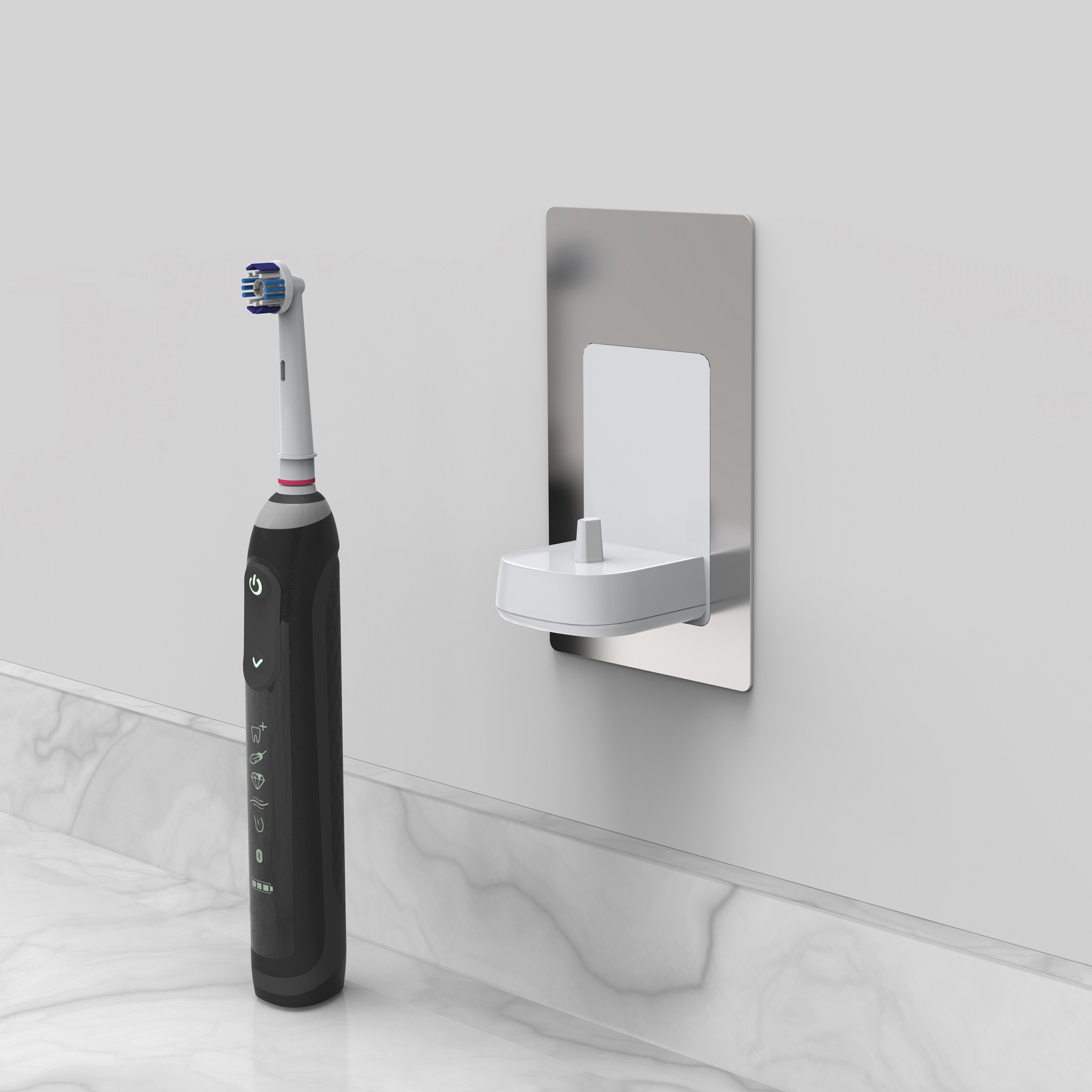 Display product In Wall Oral B Electric Toothbrush Charger from manufacturer ProofVision