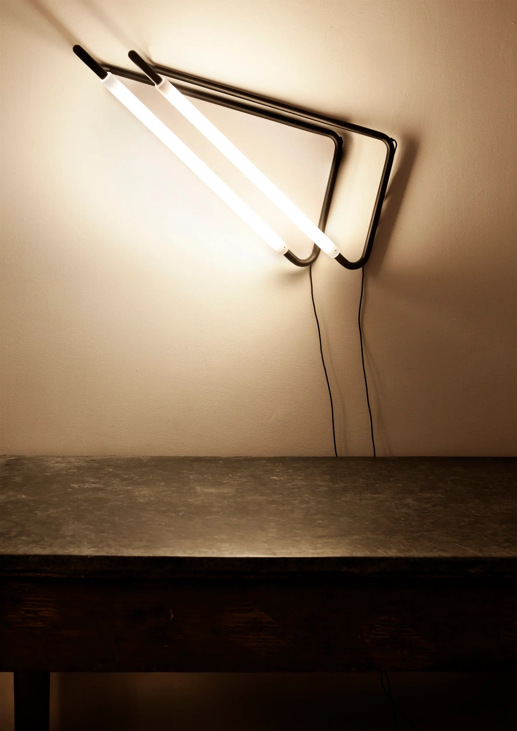 Naama Hofman Light Objects - Light Object 001 - Ceiling pendant LED light, black finish