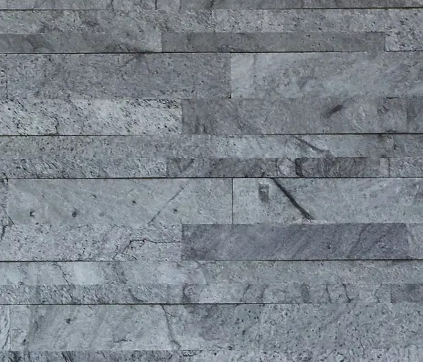 Island Stone - Parallels V - Silver Quartzite Cladding