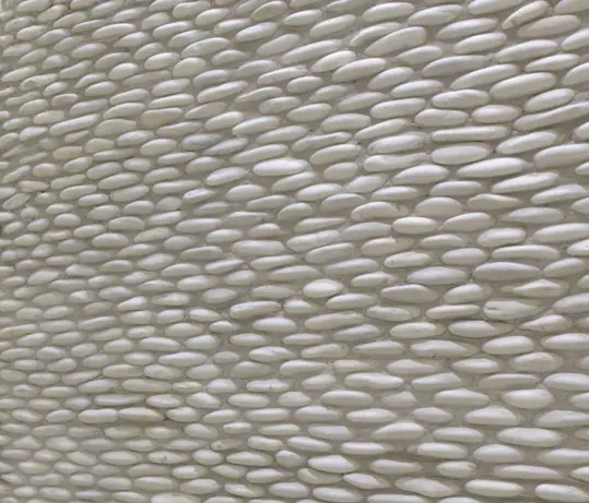 Island Stone - Stacked Pebble - Timor White Pebble Cladding