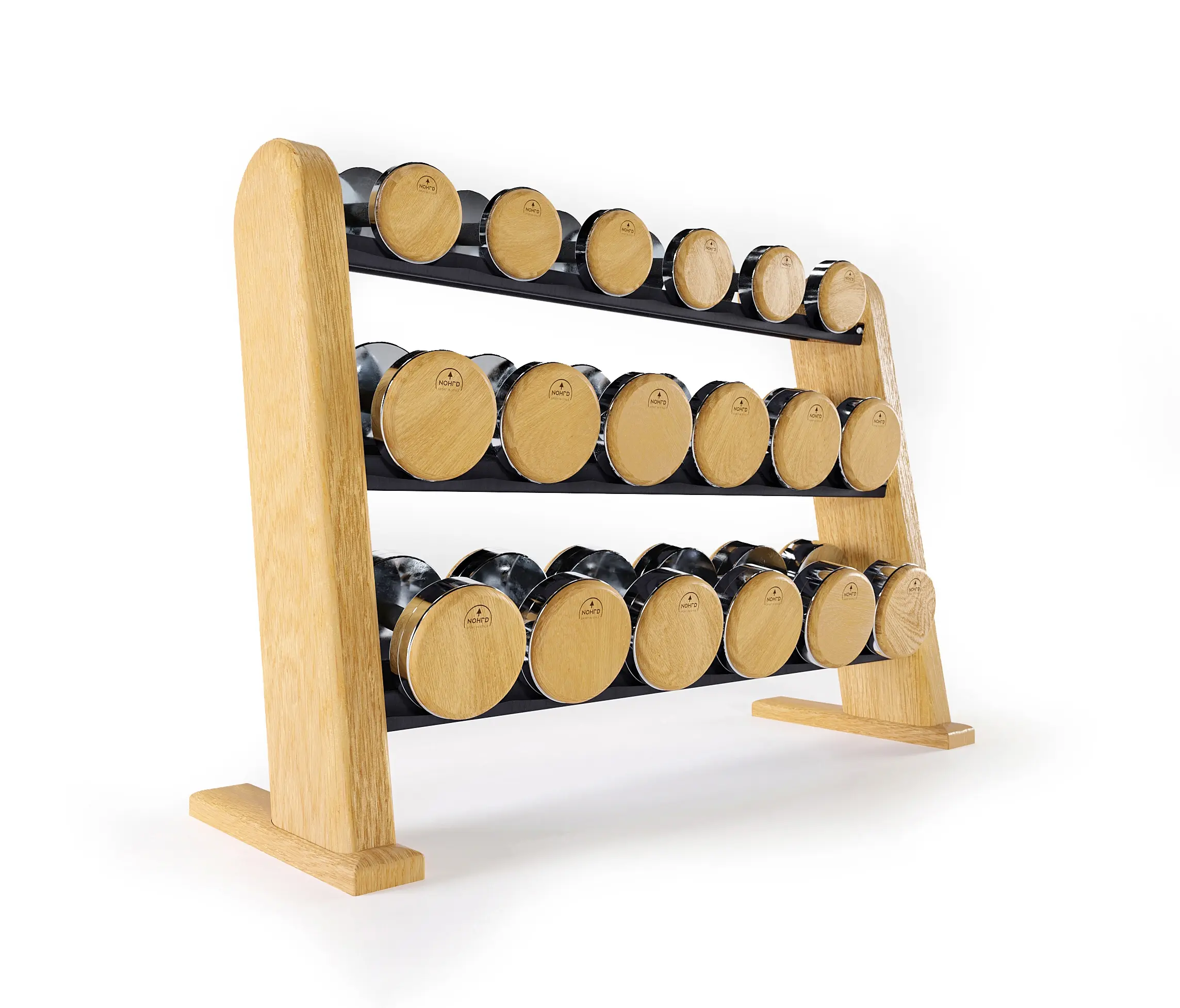 WATERROWER | NOHRD - NOHRD DumbBells Oak