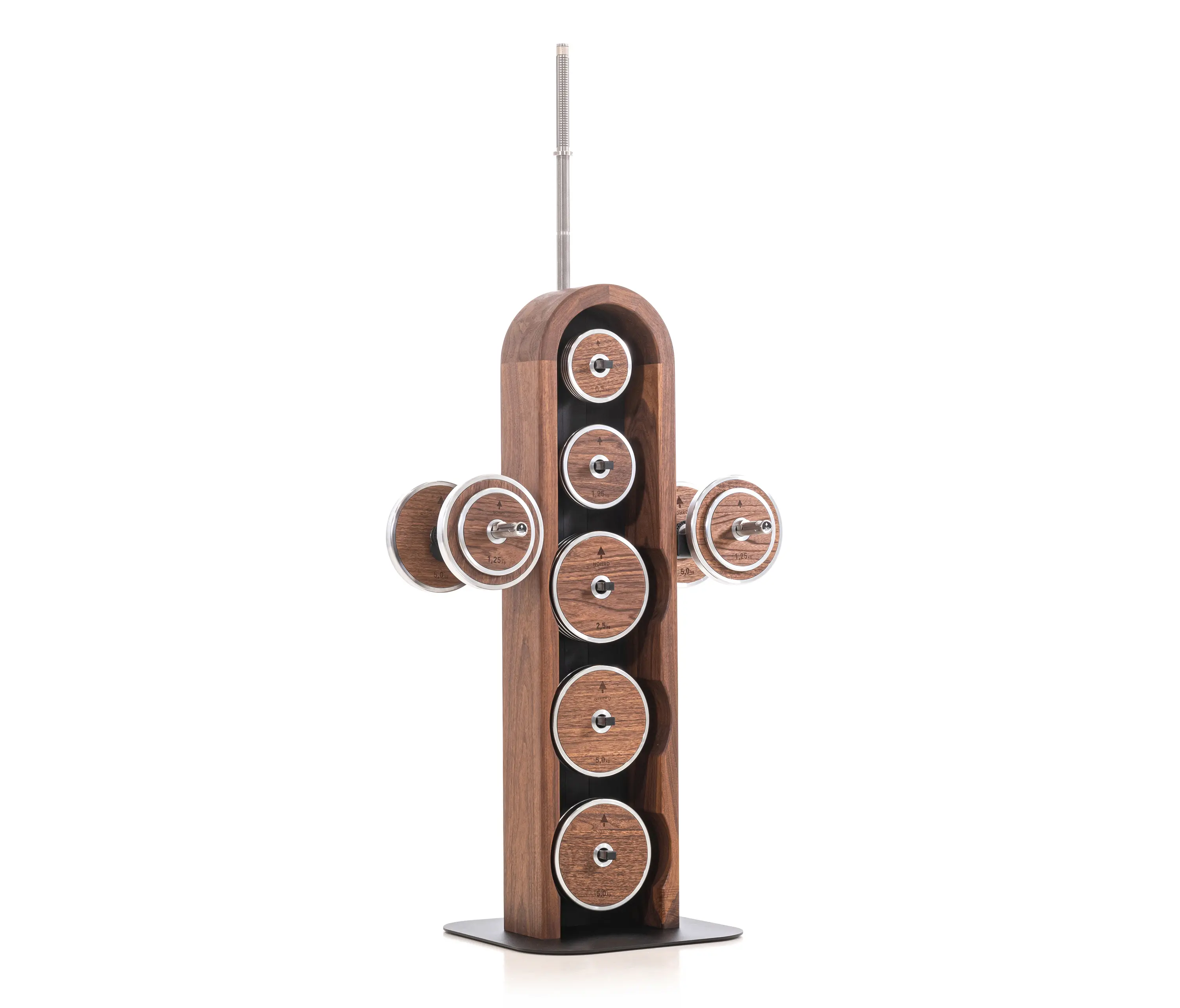 WATERROWER | NOHRD - NOHRD WeightPlates Tower Walnut