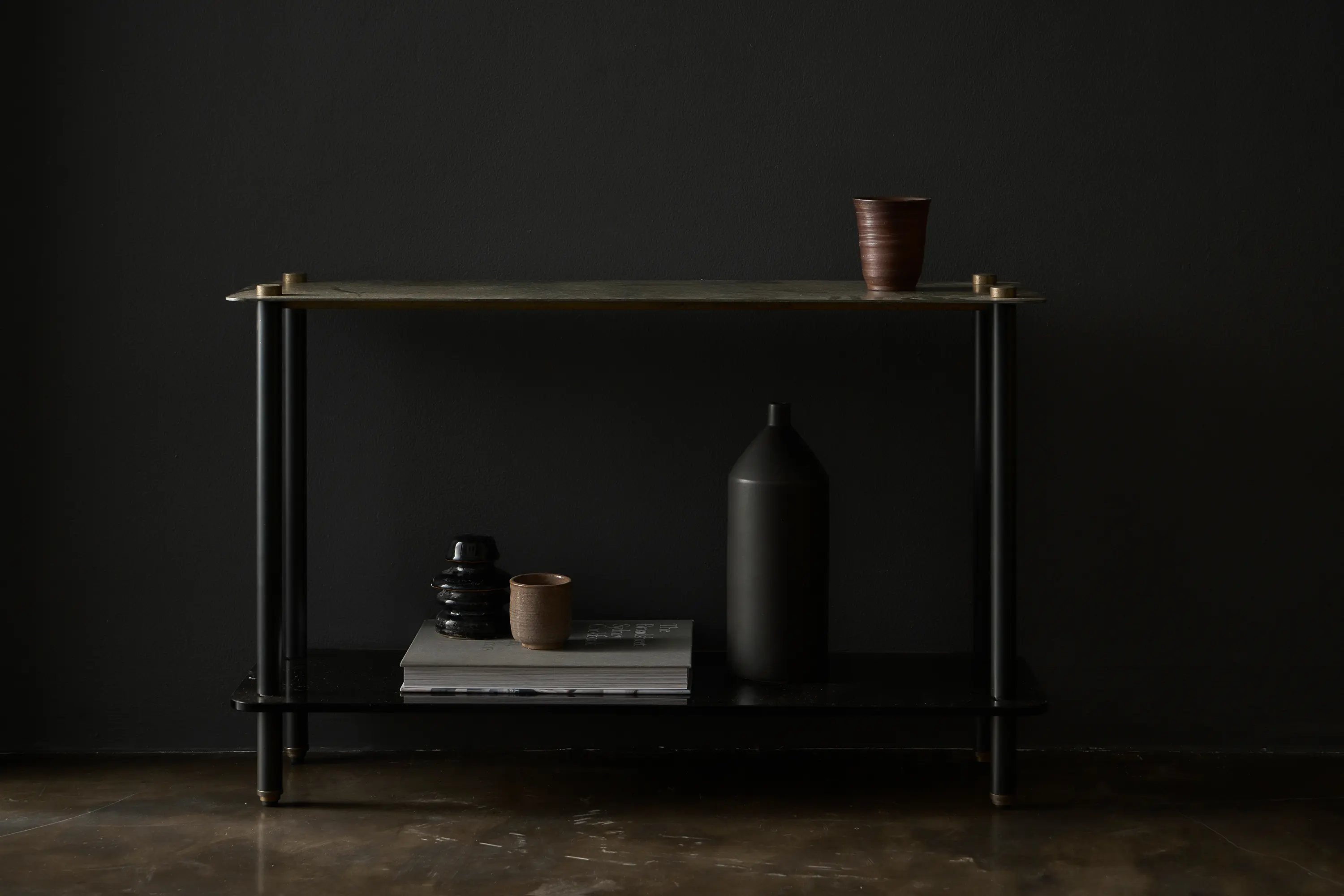 District Eight - Brass Top Shelf