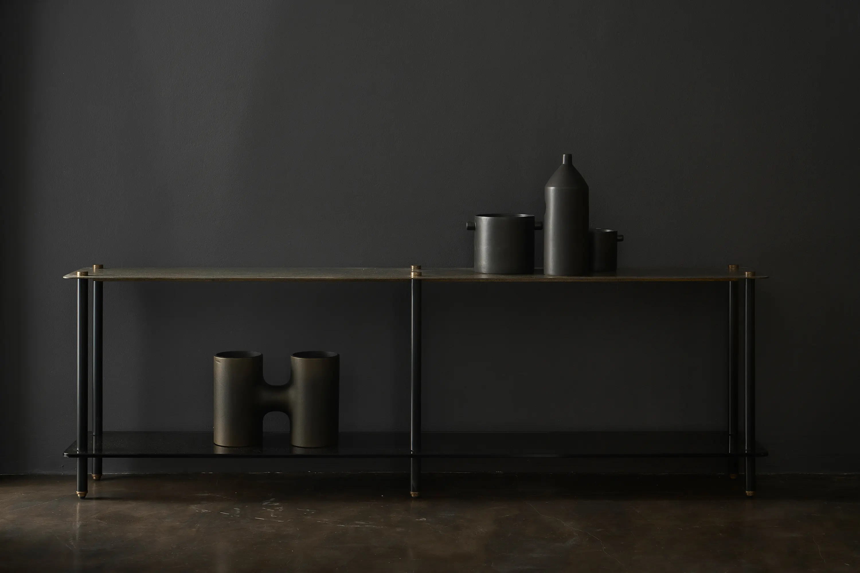 District Eight - Brass Top Shelf