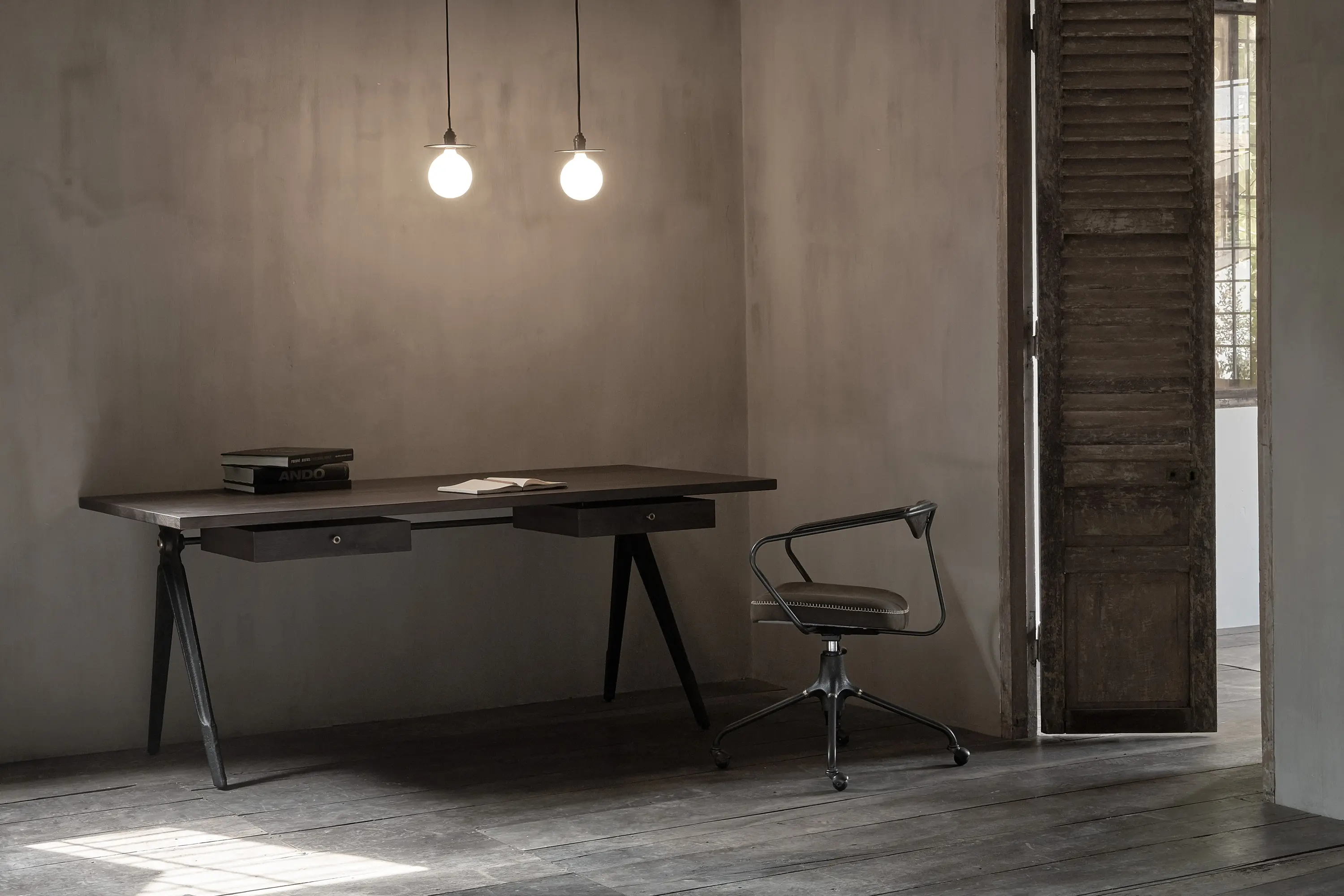 District Eight - Compass Desk Single Drawer