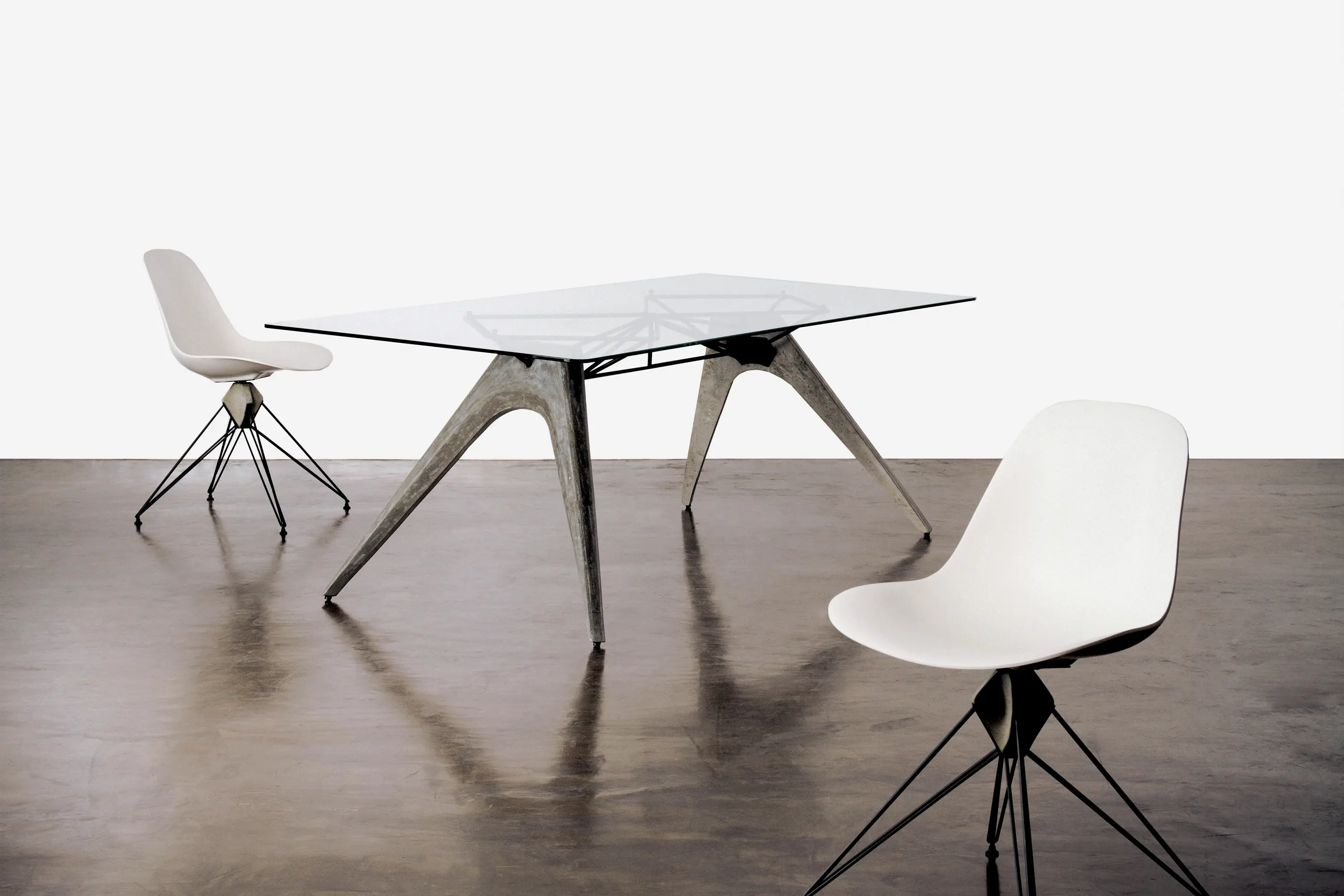 District Eight - Kahn Trestle Dining Table