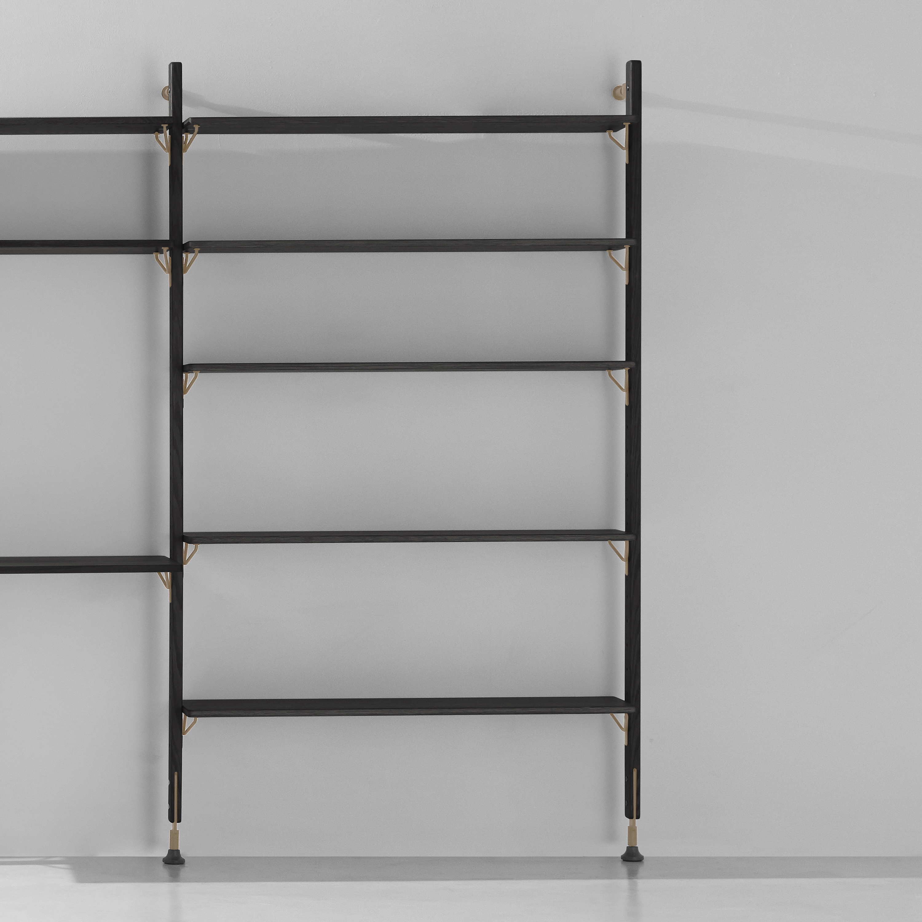 Display product Theo Wall Unit With Large Shelves from manufacturer District Eight