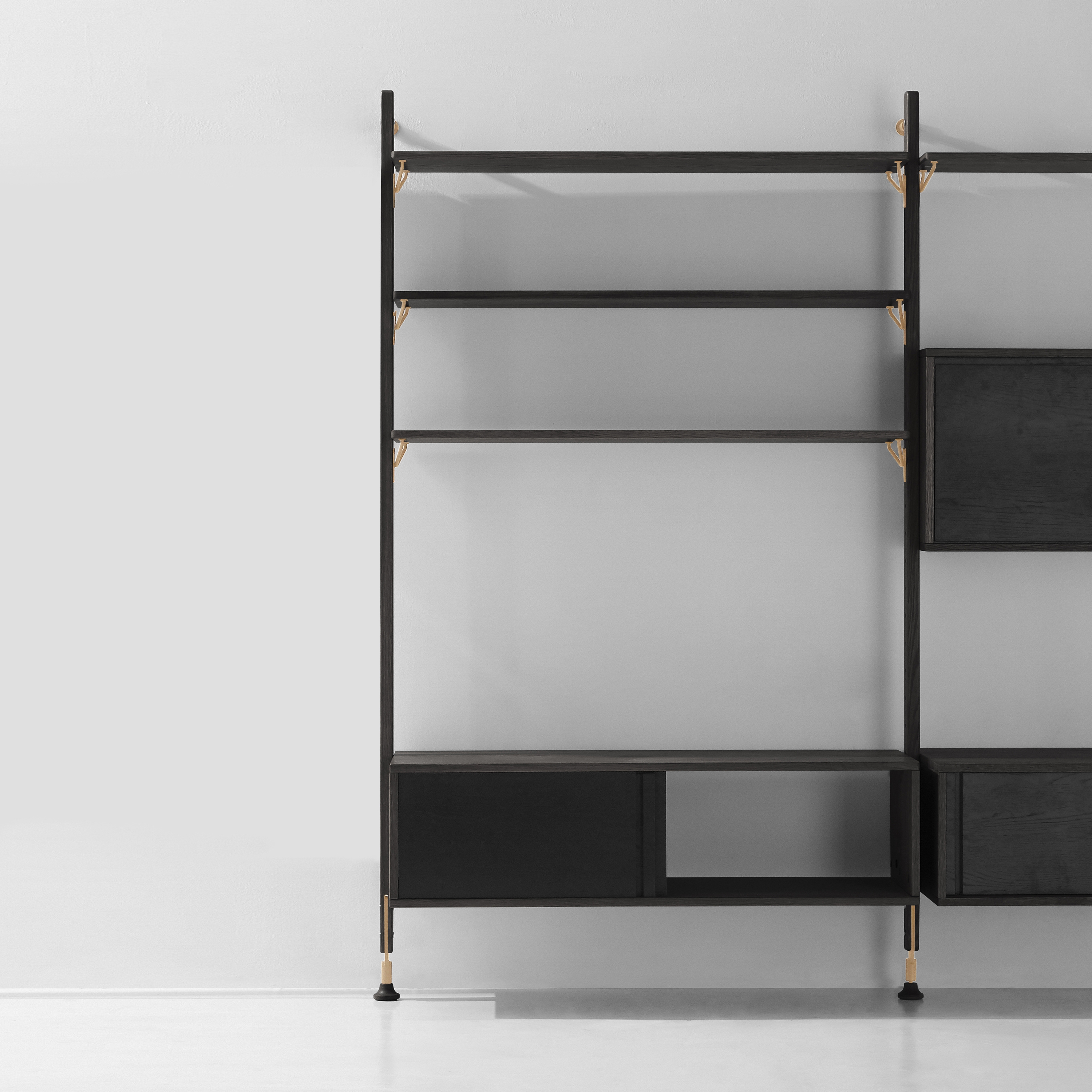 Display product Theo Wall Unit With Cabinet from manufacturer District Eight