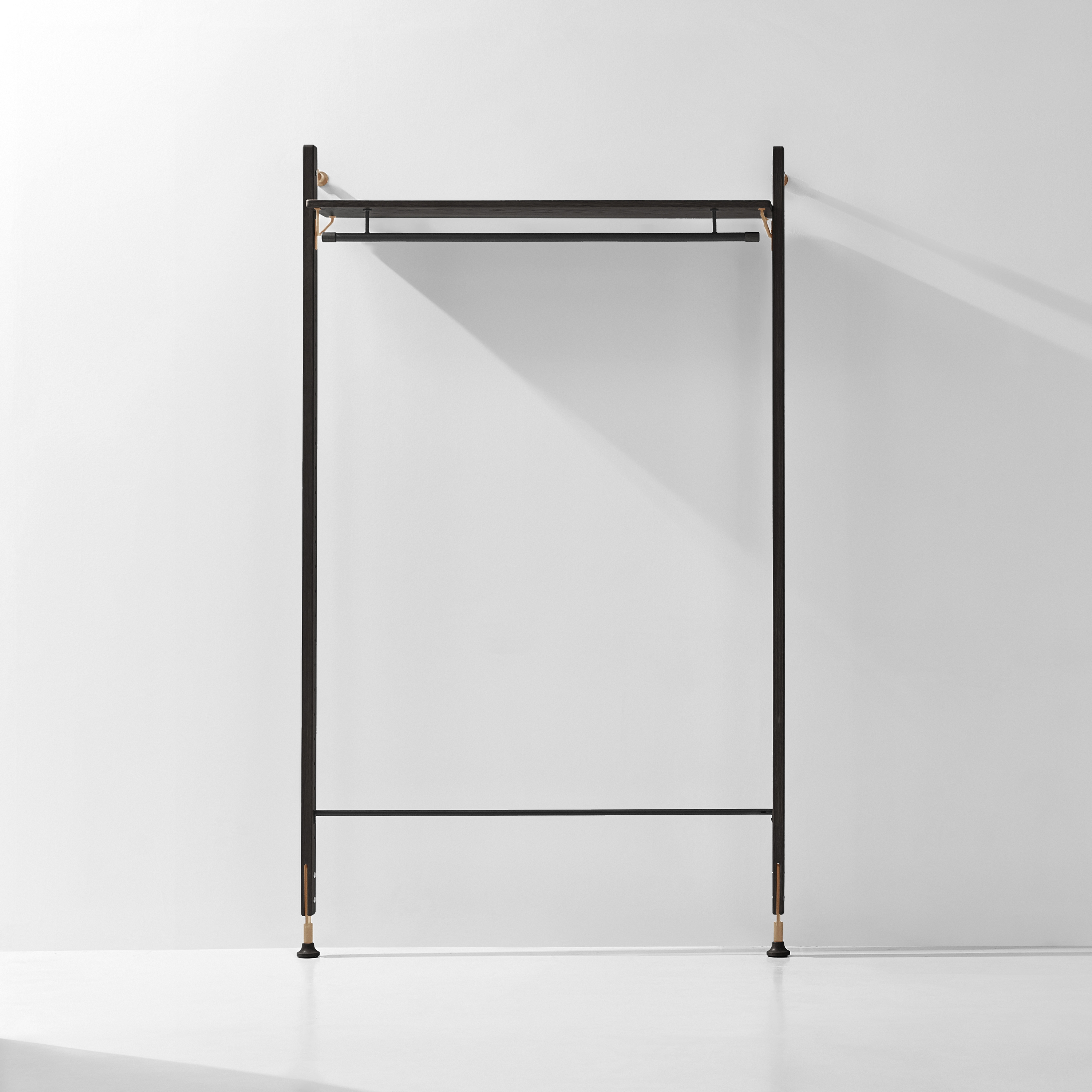 Display product Theo Wall Unit Clothing Rail from manufacturer District Eight