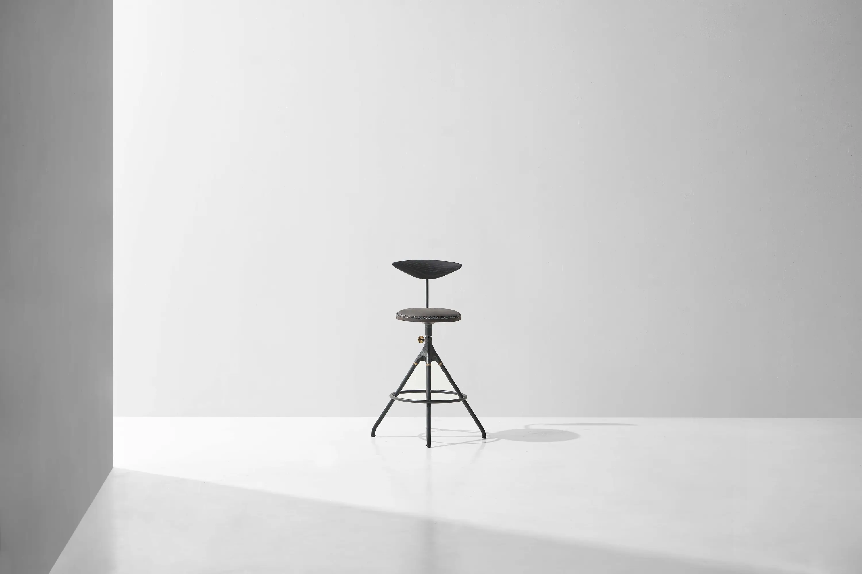 District Eight - Akron Counter Stool With Backrest
