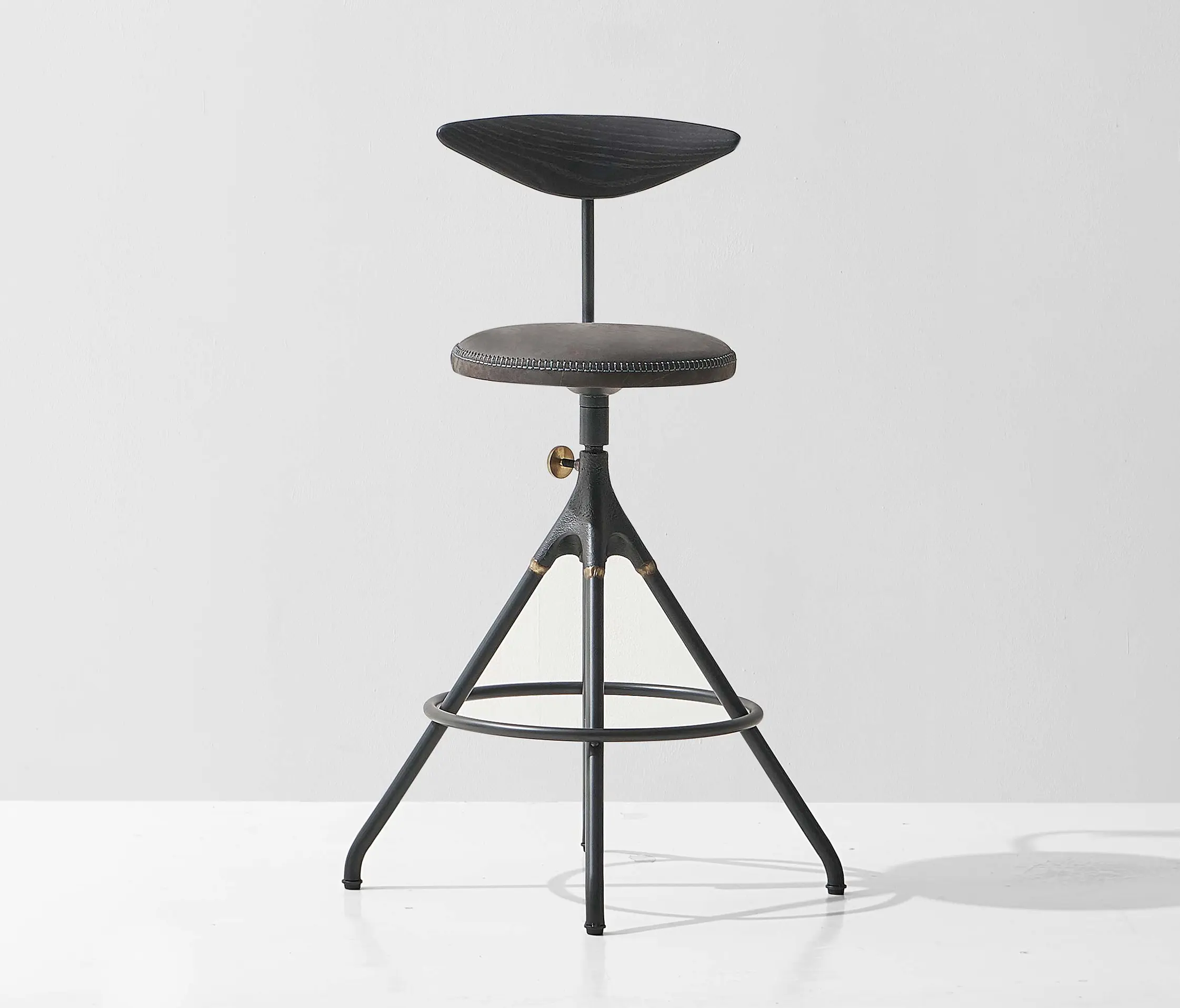 District Eight - Akron Counter Stool With Backrest