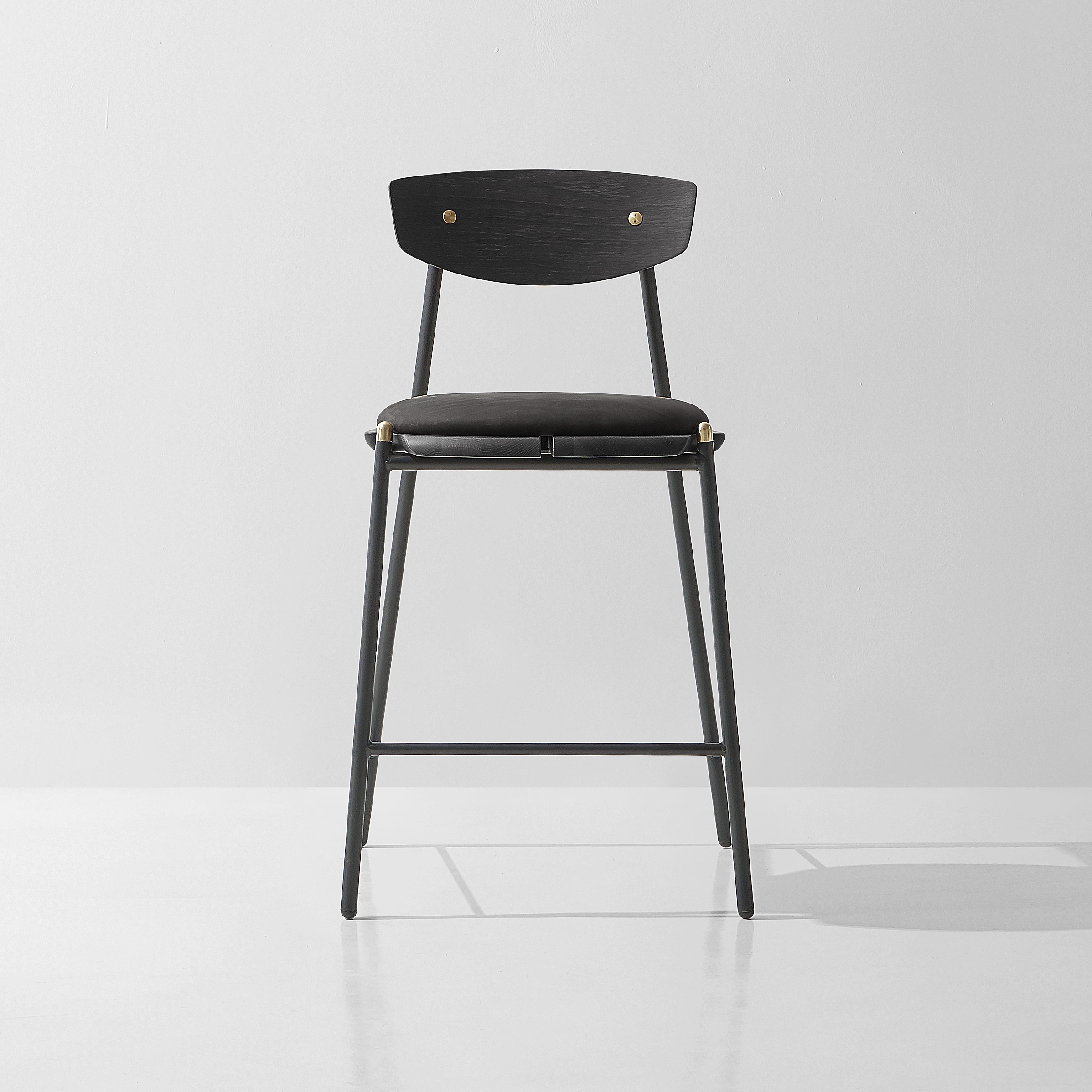 Kink Counter Stool Leather Cushion