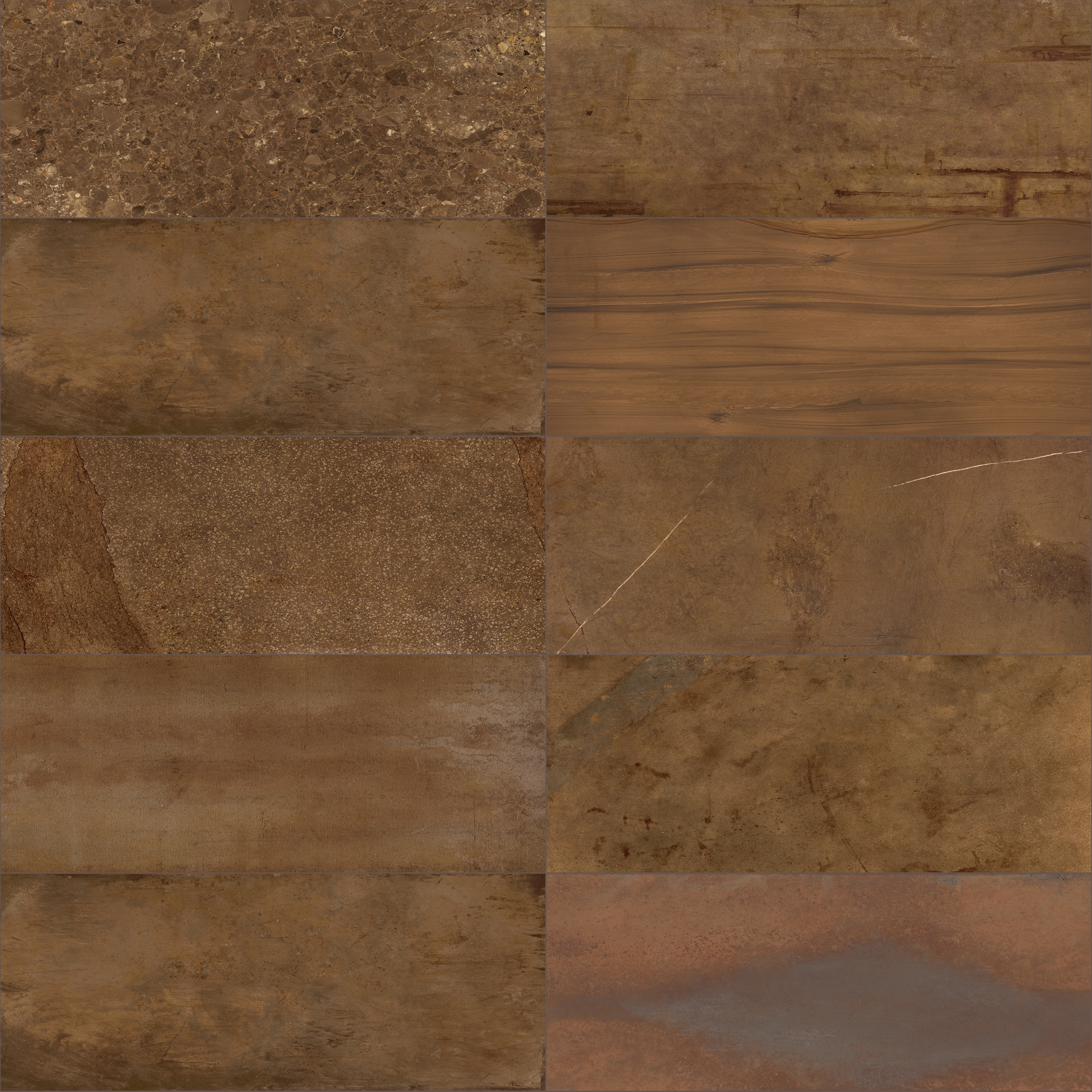 Jumble Corten Mosaic