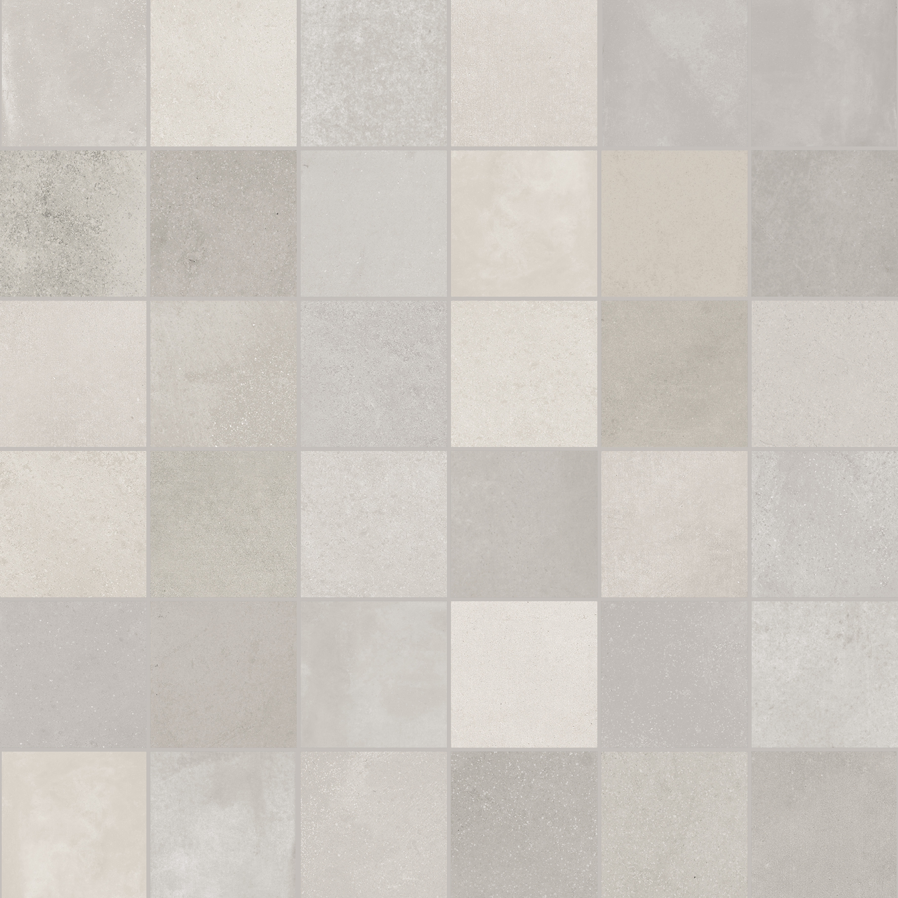 Mate Mosaic Terra Grigio