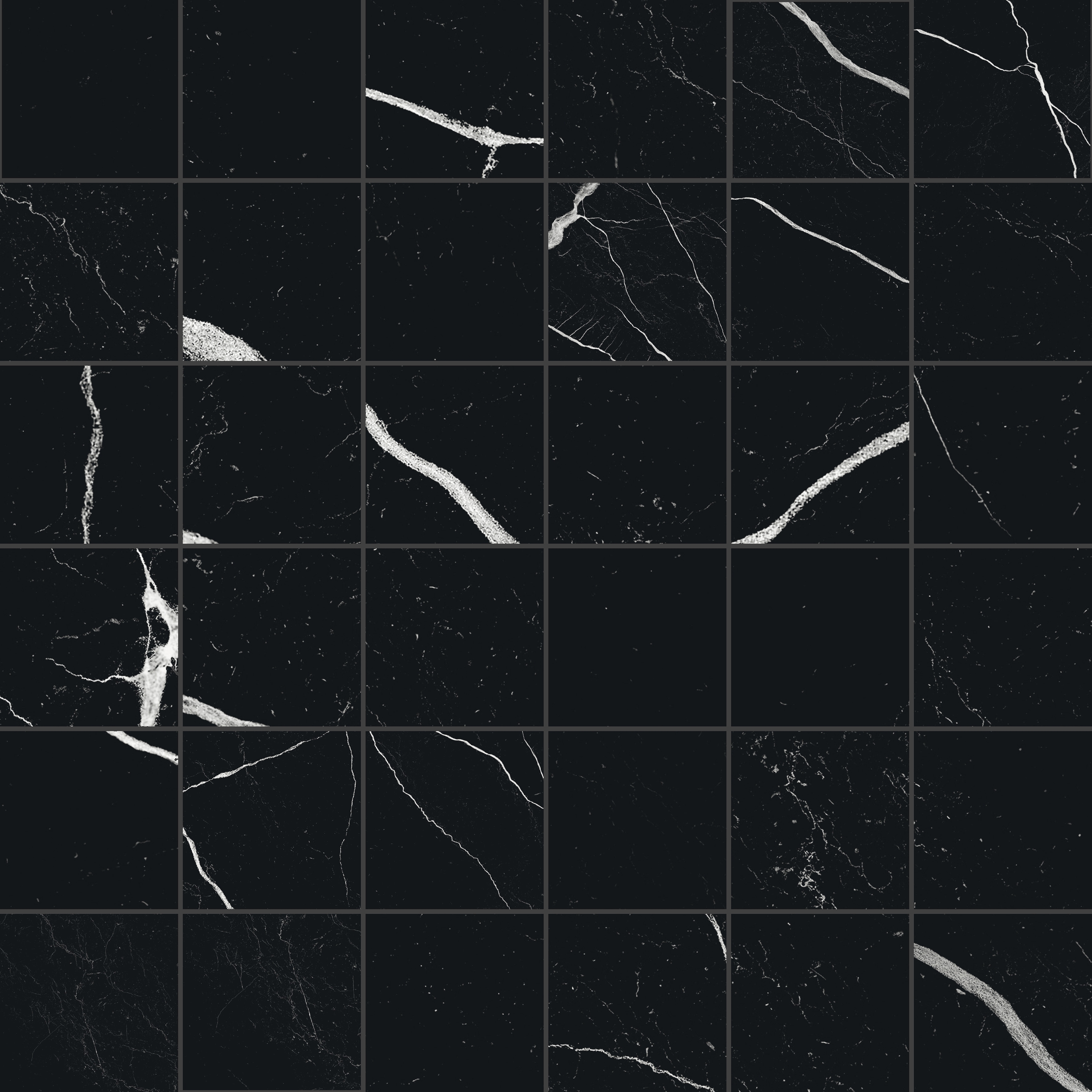 Afficher le produit Mate Mosaic Marmo Nero du fabricant 41zero42