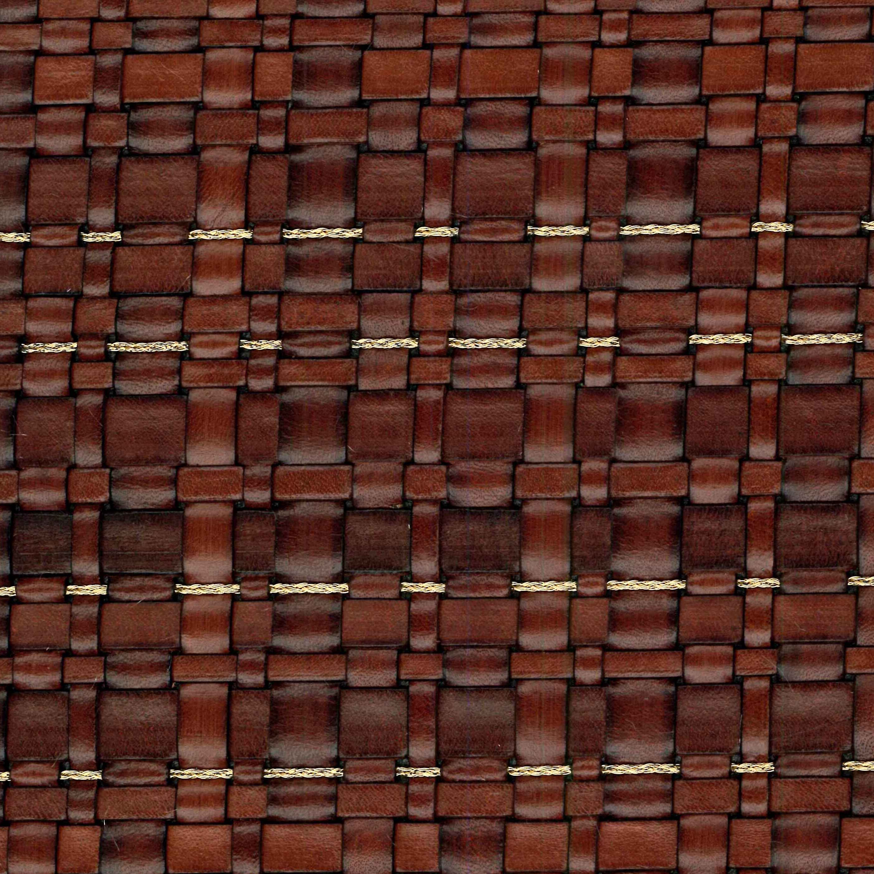 Scris Cm 135 | Woven Leather And Copper