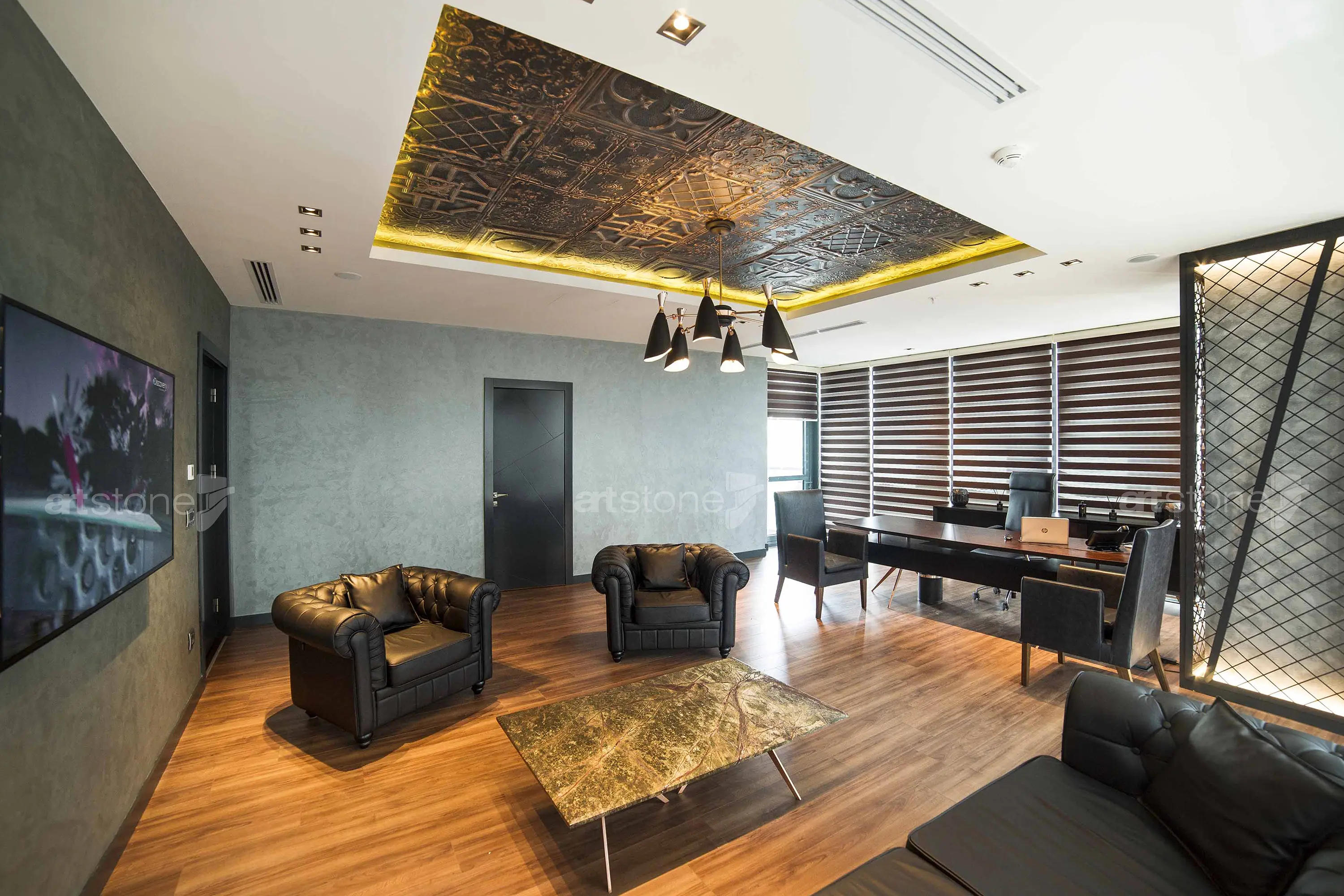 Artstone - Victorian Fonce Blanc