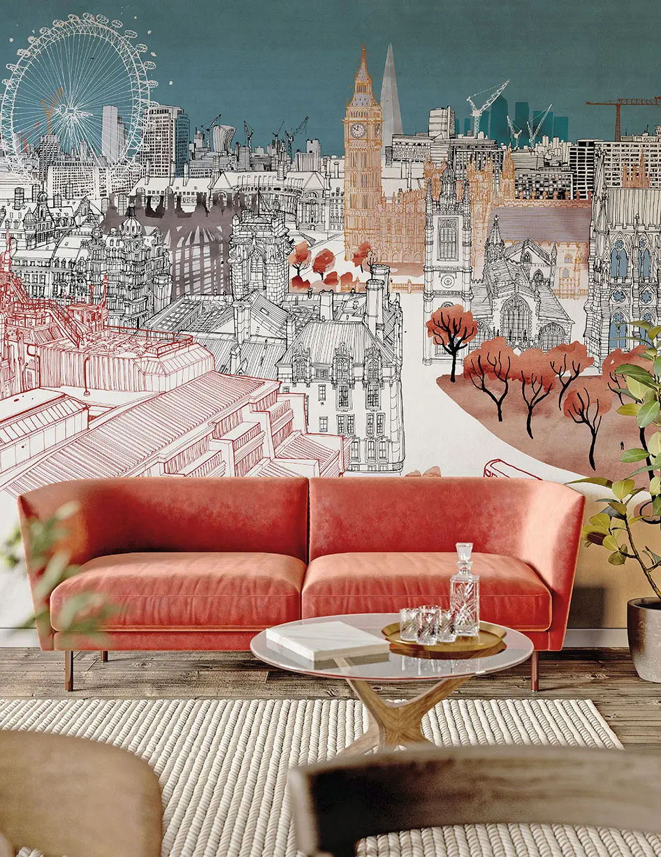 WallPepper - PANORAMA-WESTMINSTER
