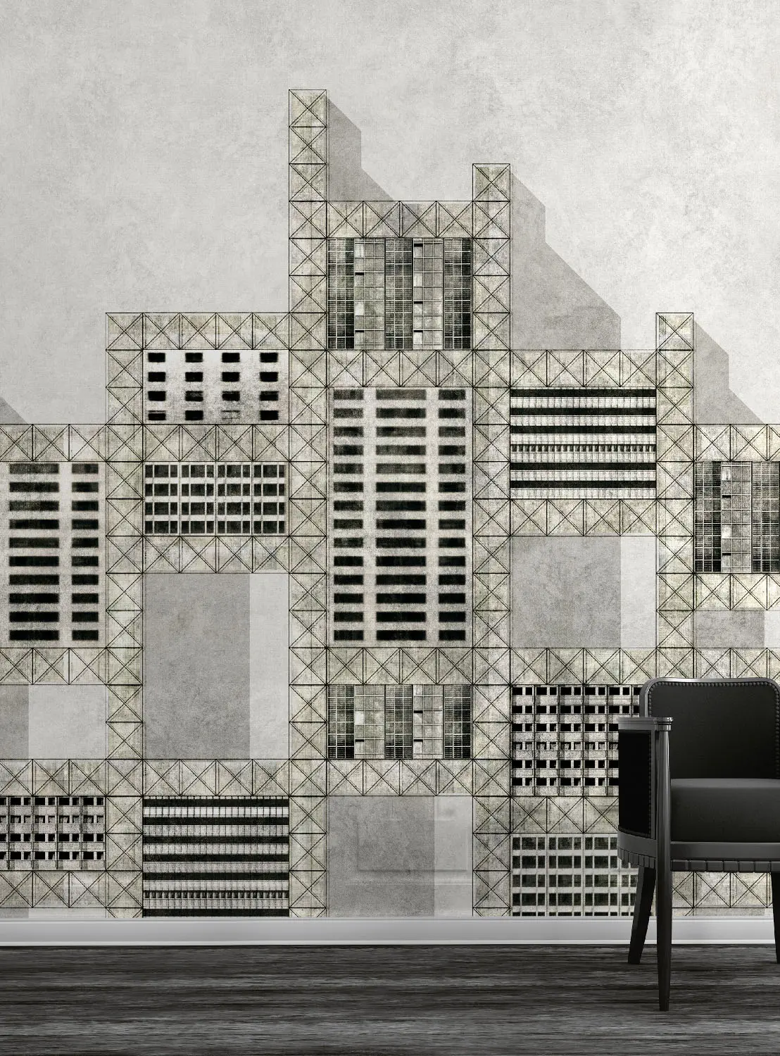 WallPepper - Metallic city
