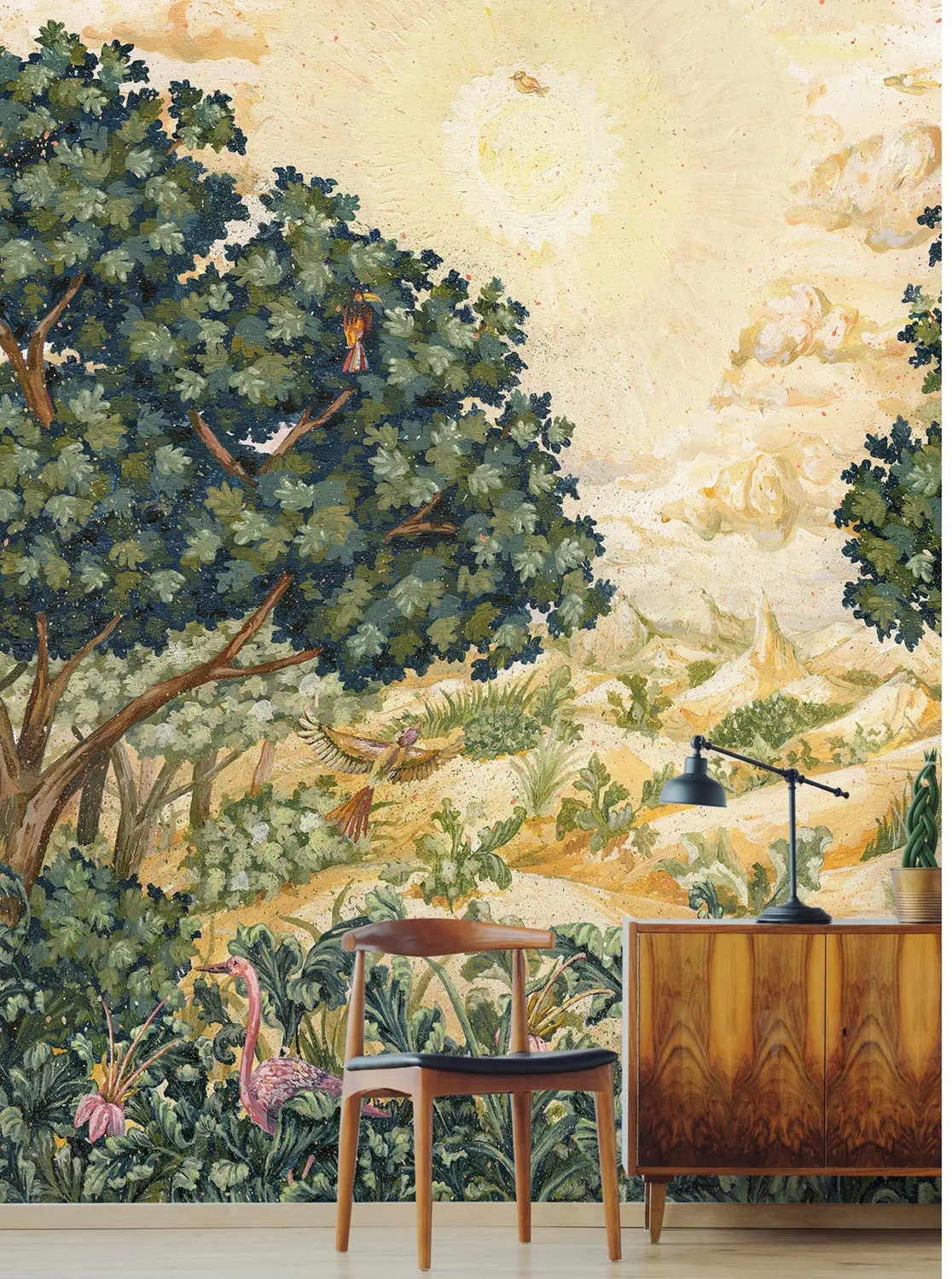 WallPepper - Flemish greenery