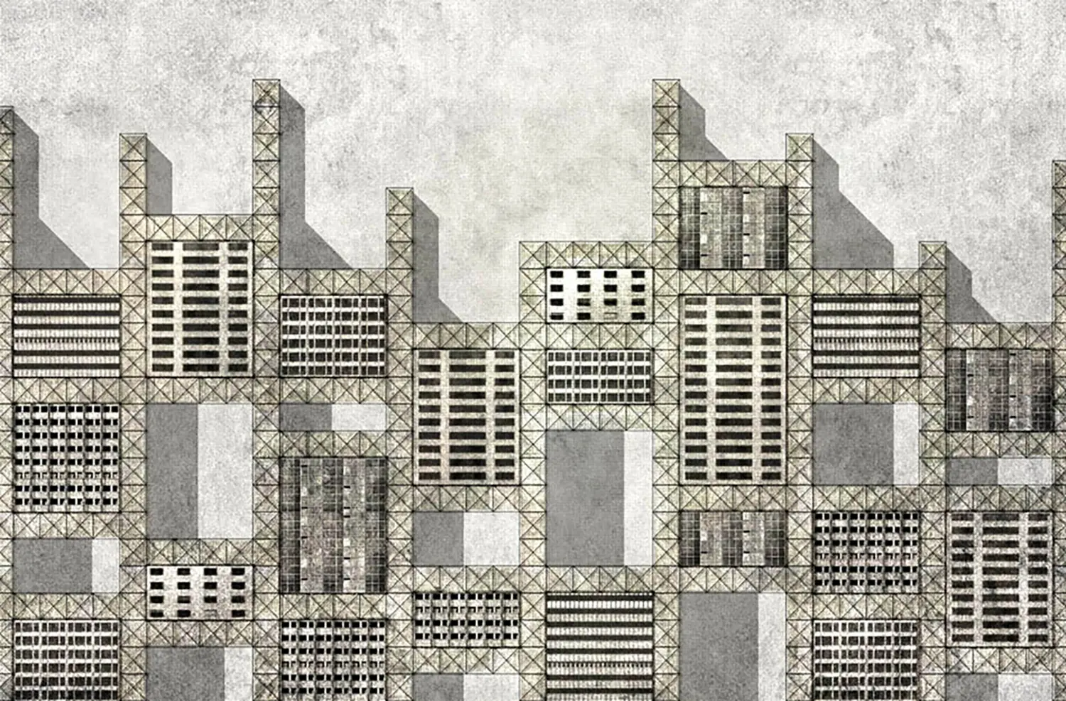 WallPepper - Metallic city