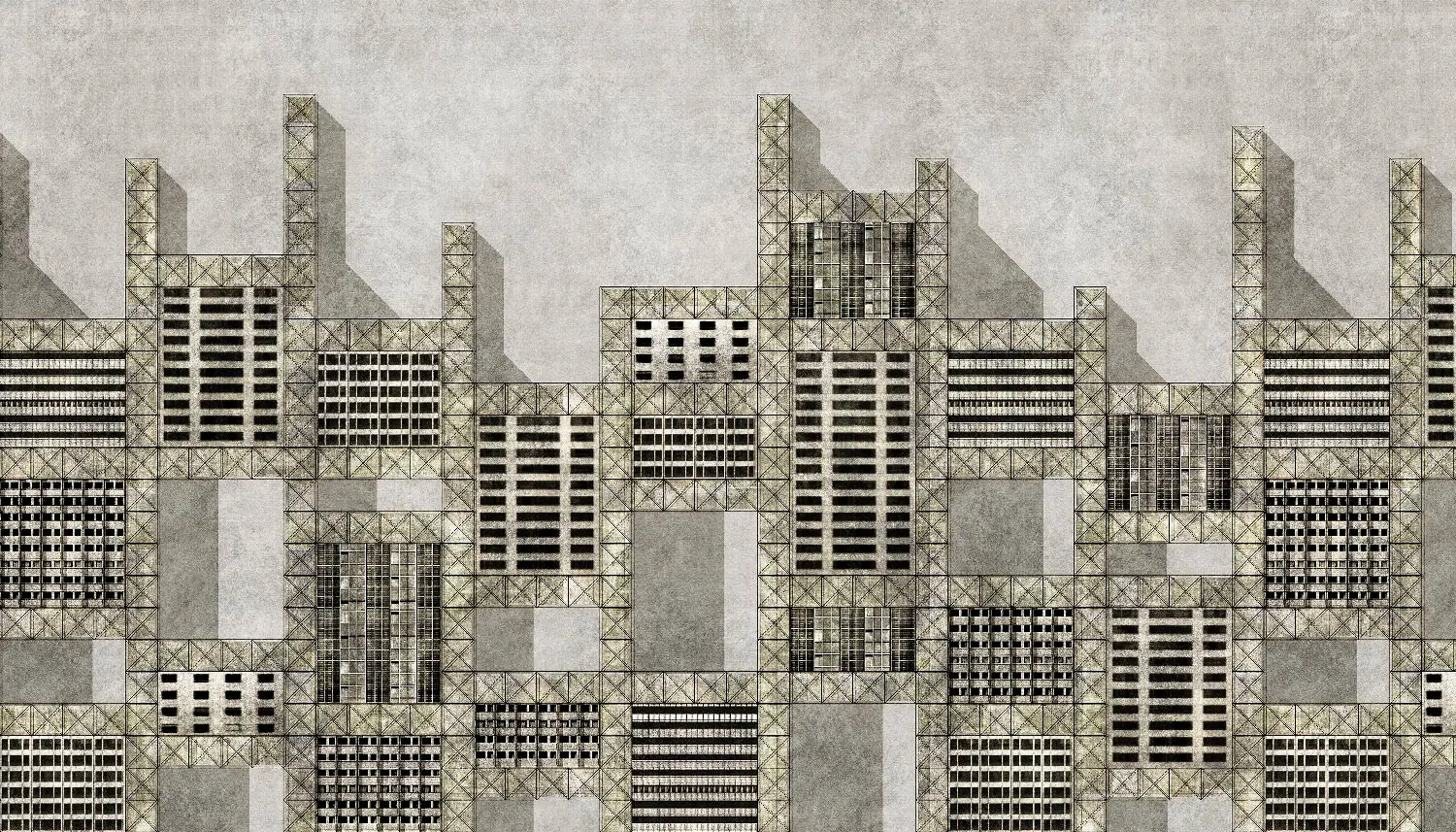 WallPepper - Metallic city