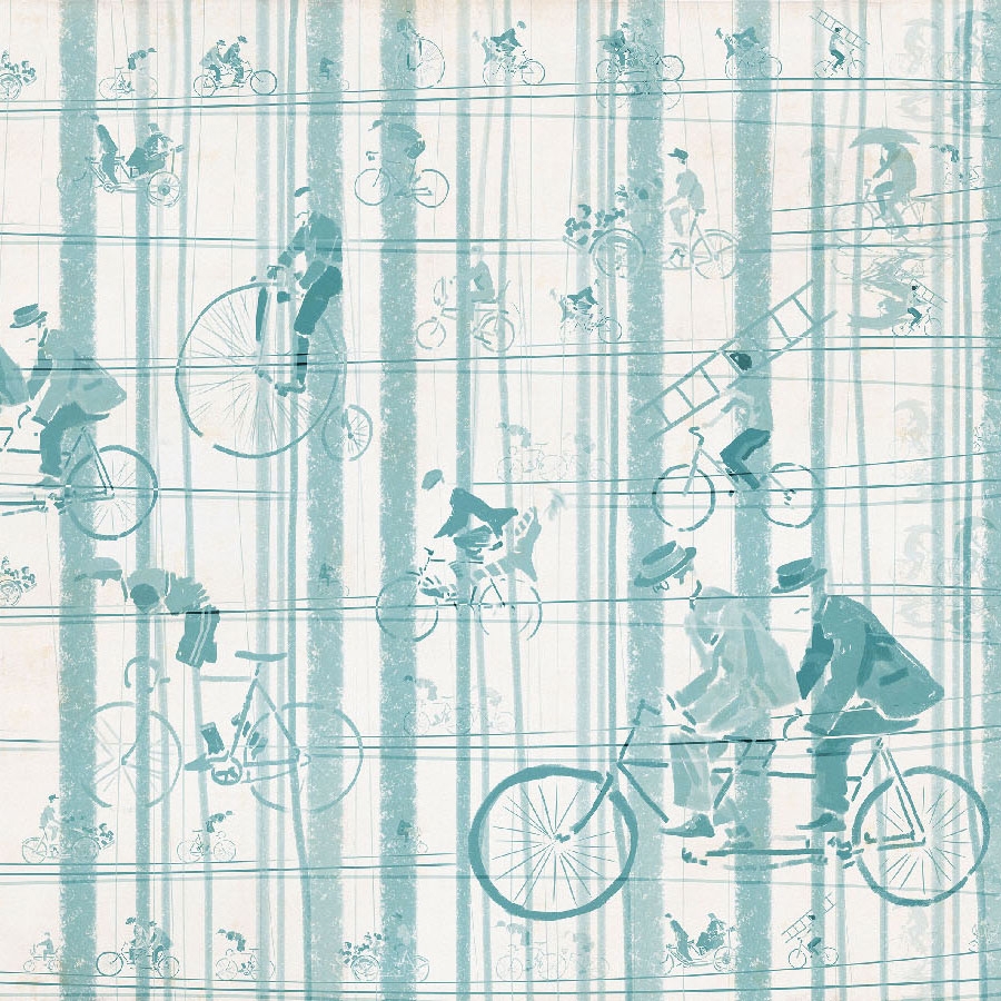 Mostrar el producto Bicycles del fabricante WallPepper