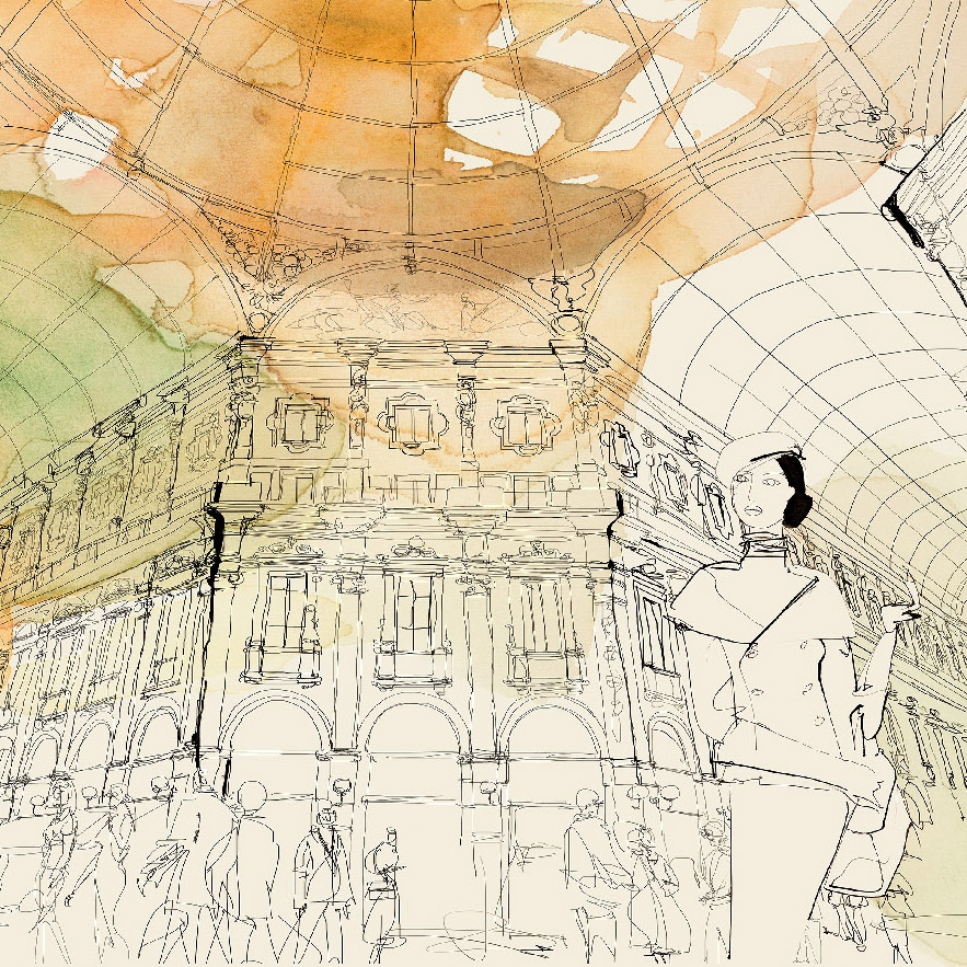 Produkt Shopping a Milano des Herstellers WallPepper anzeigen