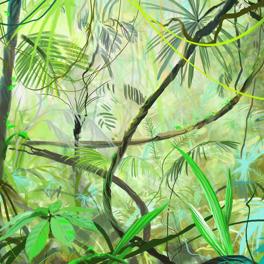 Mostrar el producto Big jungle del fabricante WallPepper