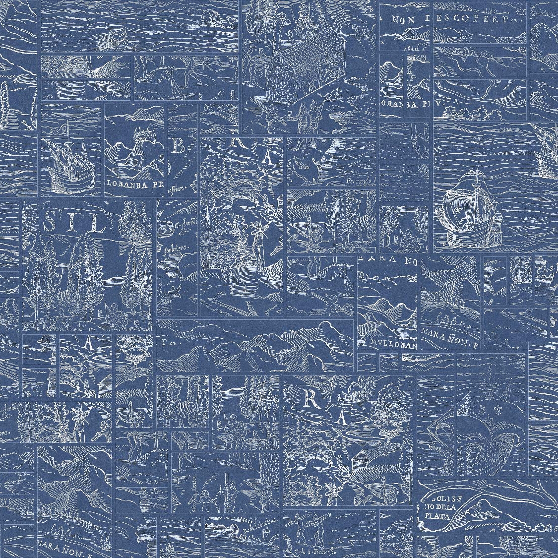 Mostra il prodotto Polygon map del produttore WallPepper