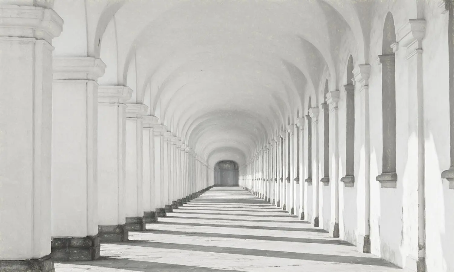 WallPepper - White arches