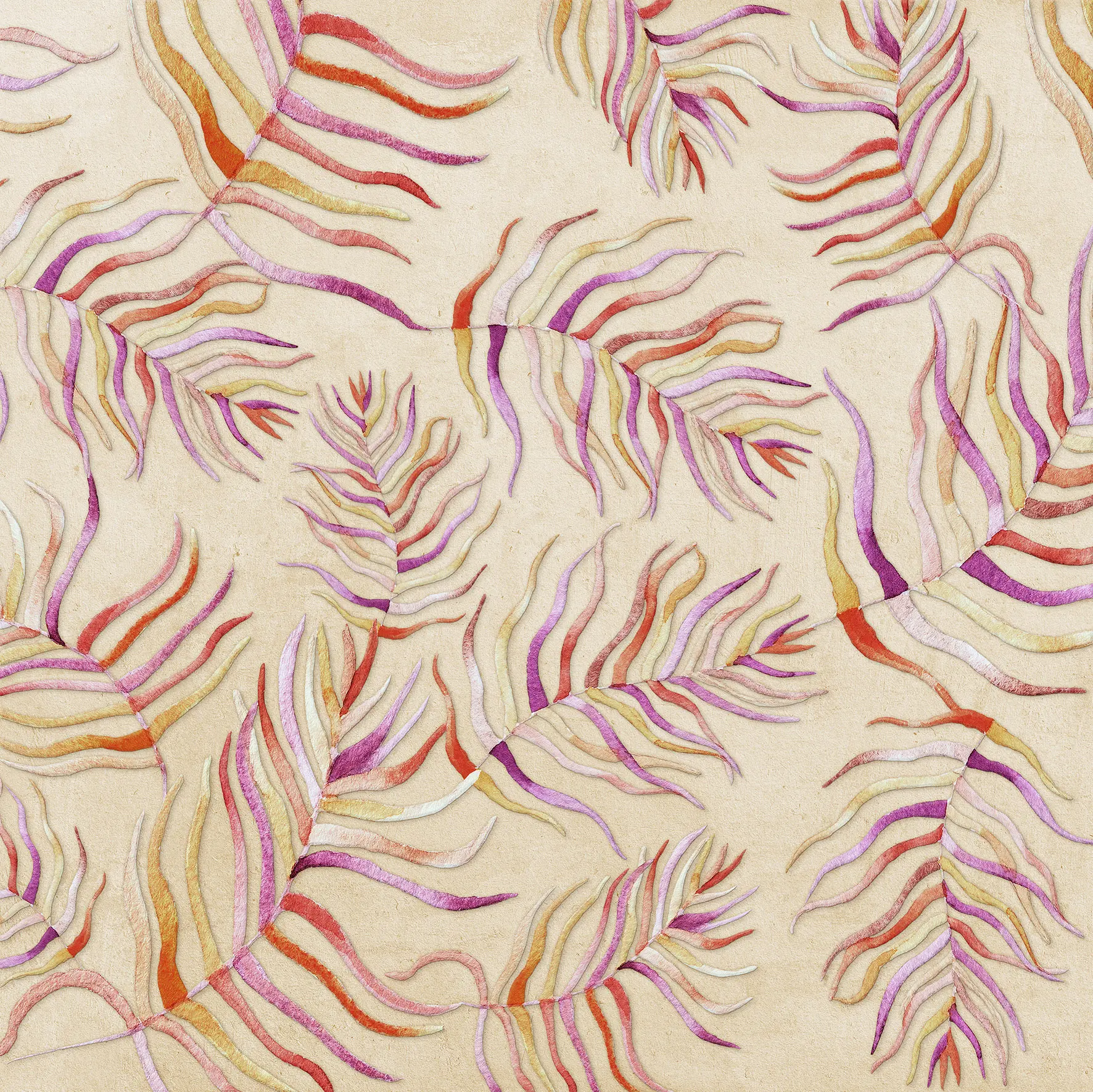 WallPepper - Prismatic palm