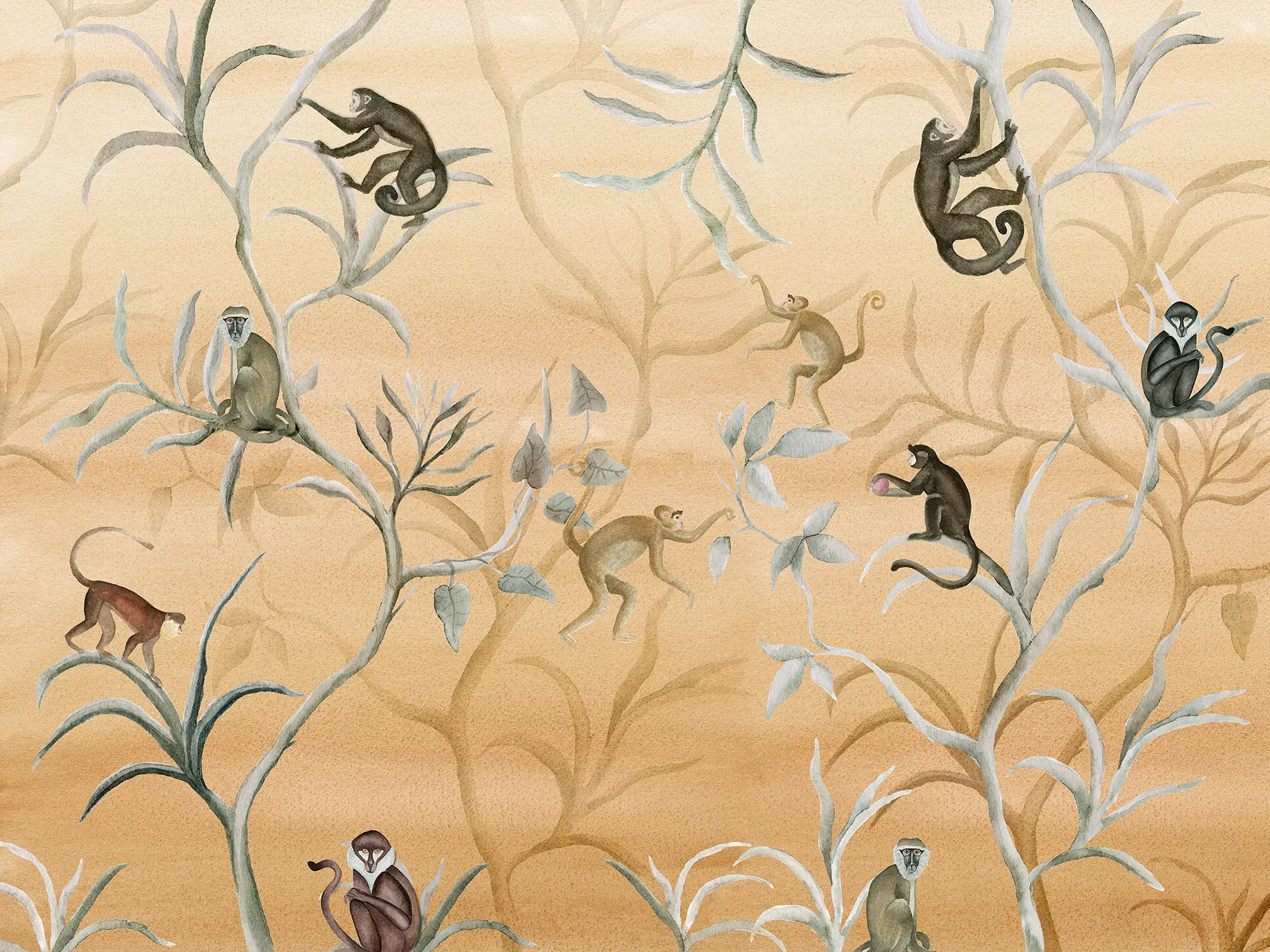 WallPepper - Spider monkey