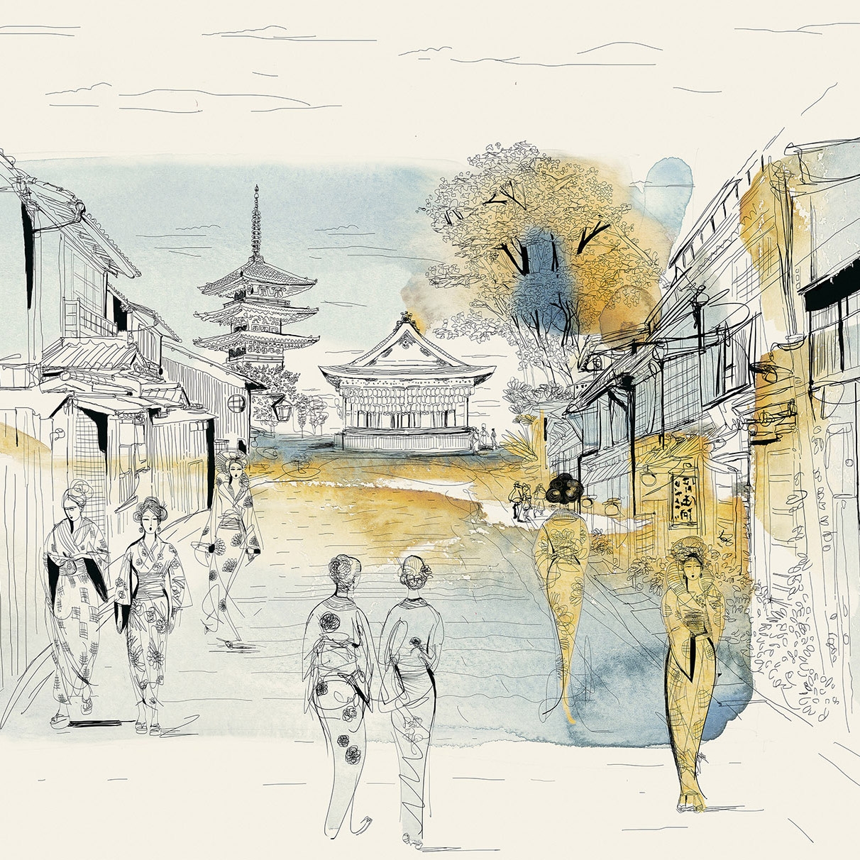 Mostra il prodotto Tokyo, Japan, city and people del produttore WallPepper