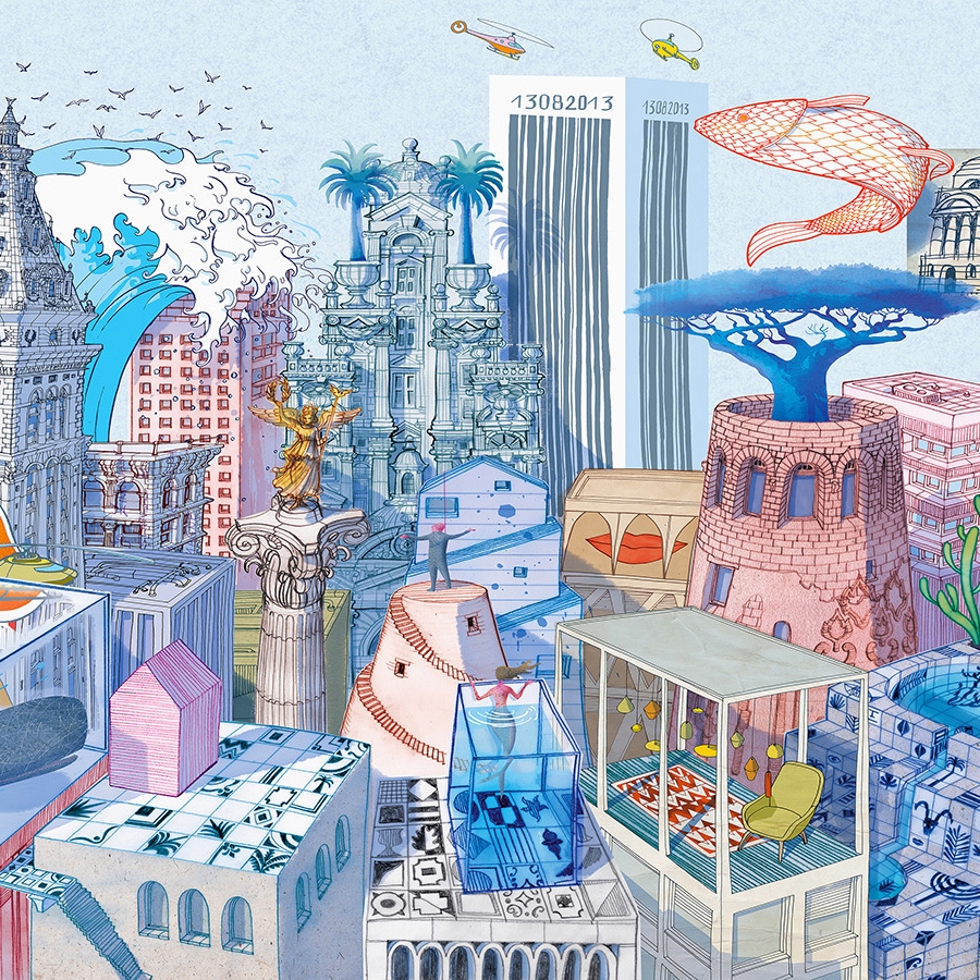 Mostra il prodotto Città invisibili del produttore WallPepper