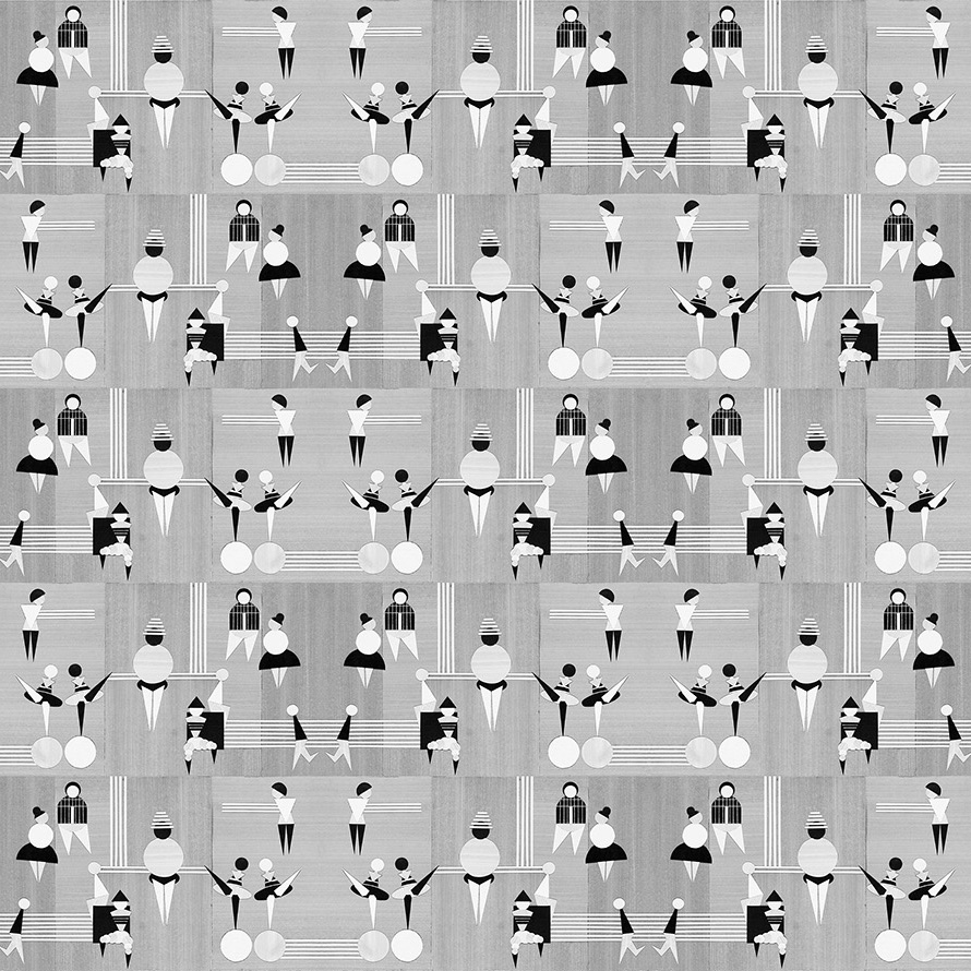 Display product Das ballet from manufacturer WallPepper