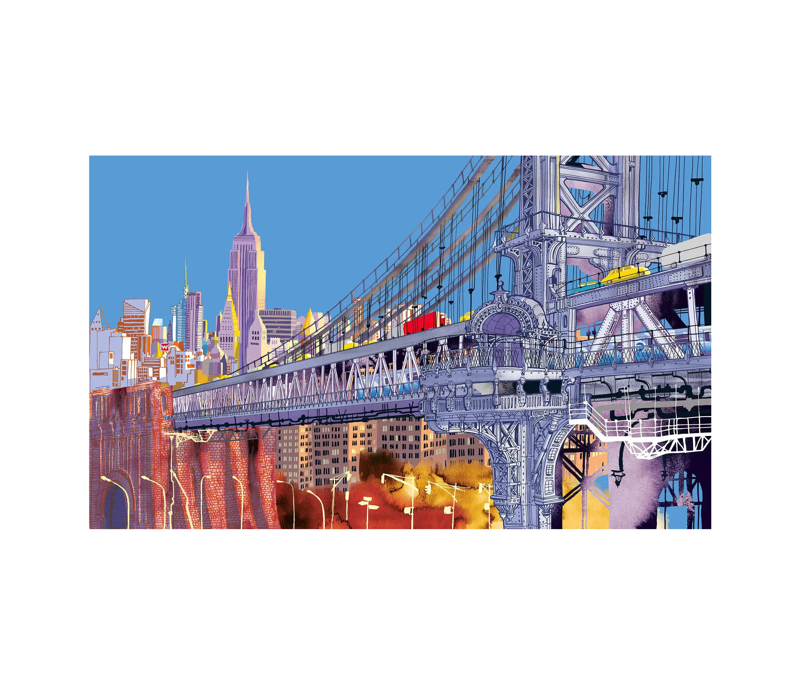 WallPepper - Manhattan Bridge