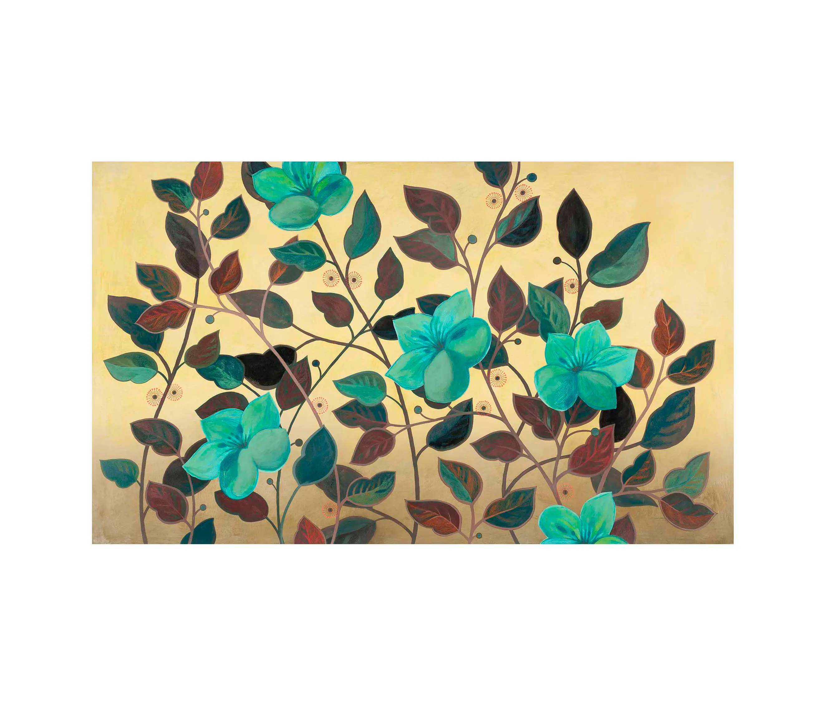 WallPepper - Flor carnosa