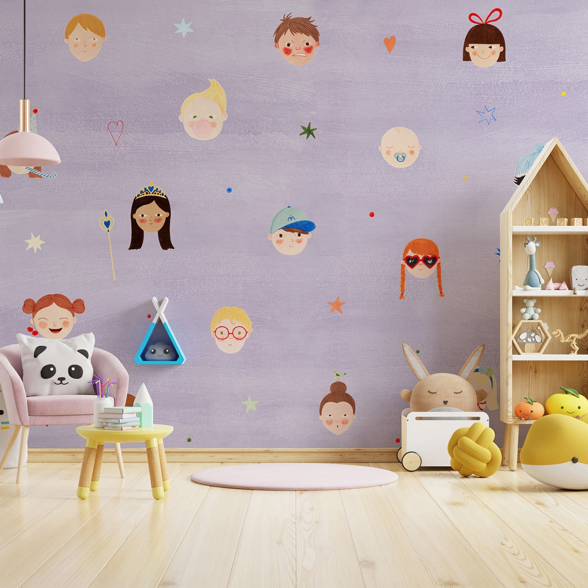 Afficher le produit Che facce! du fabricant WallPepper